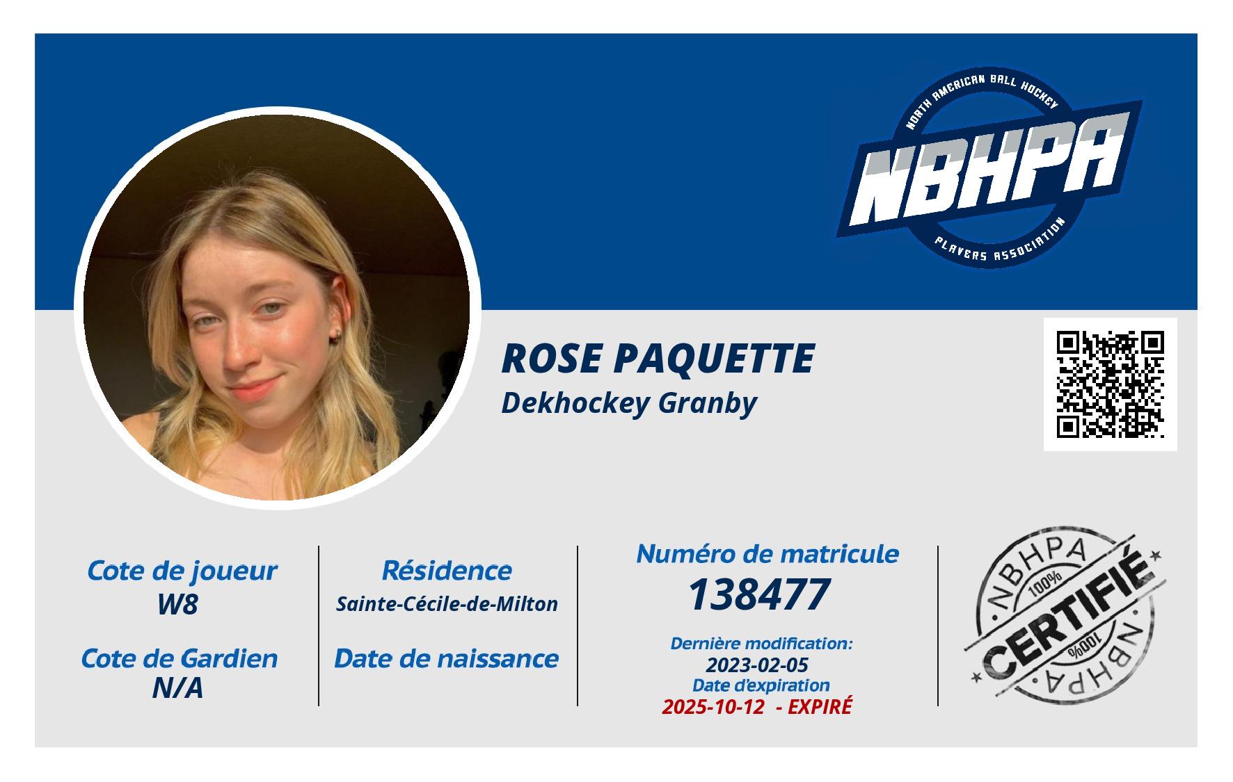 Rose Paquette
