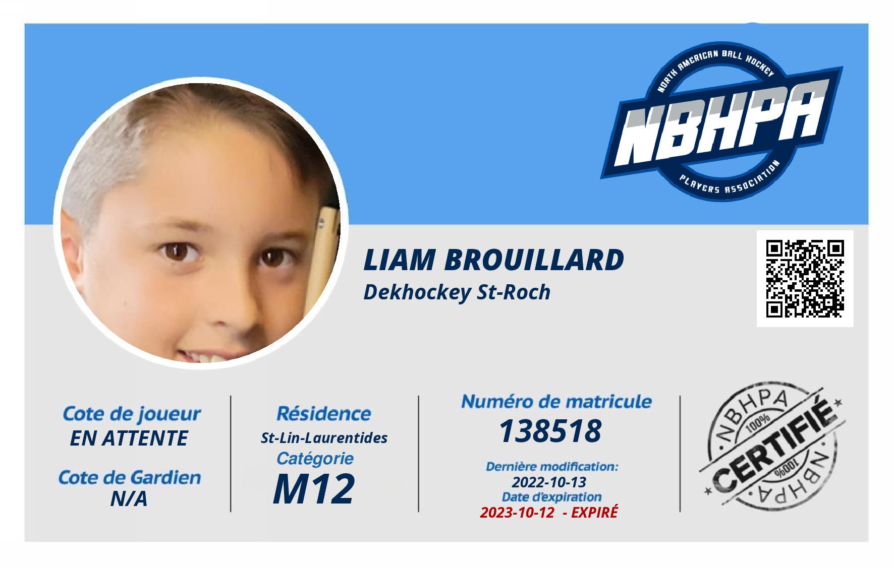 Liam Brouillard