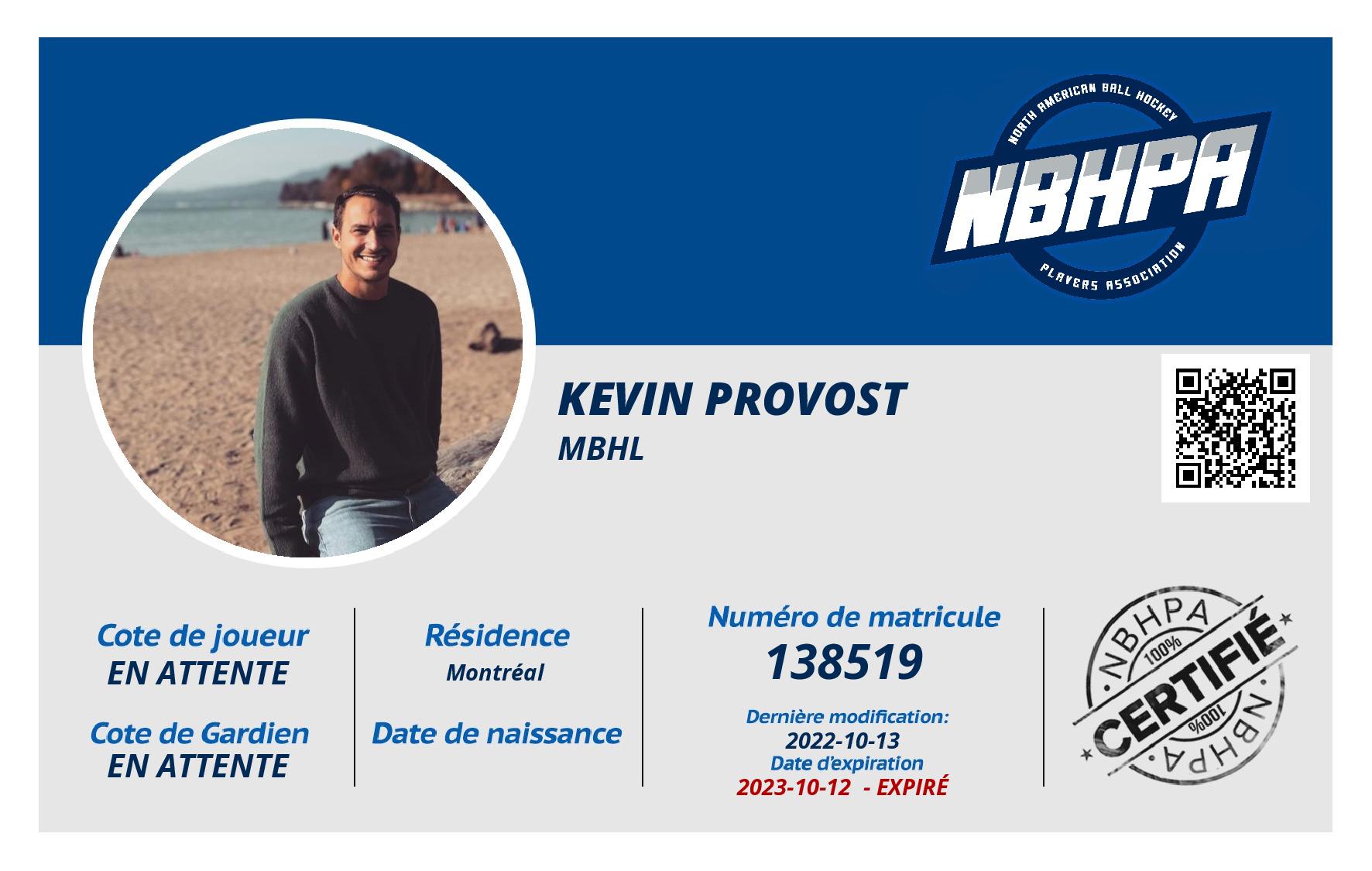 Kevin Provost