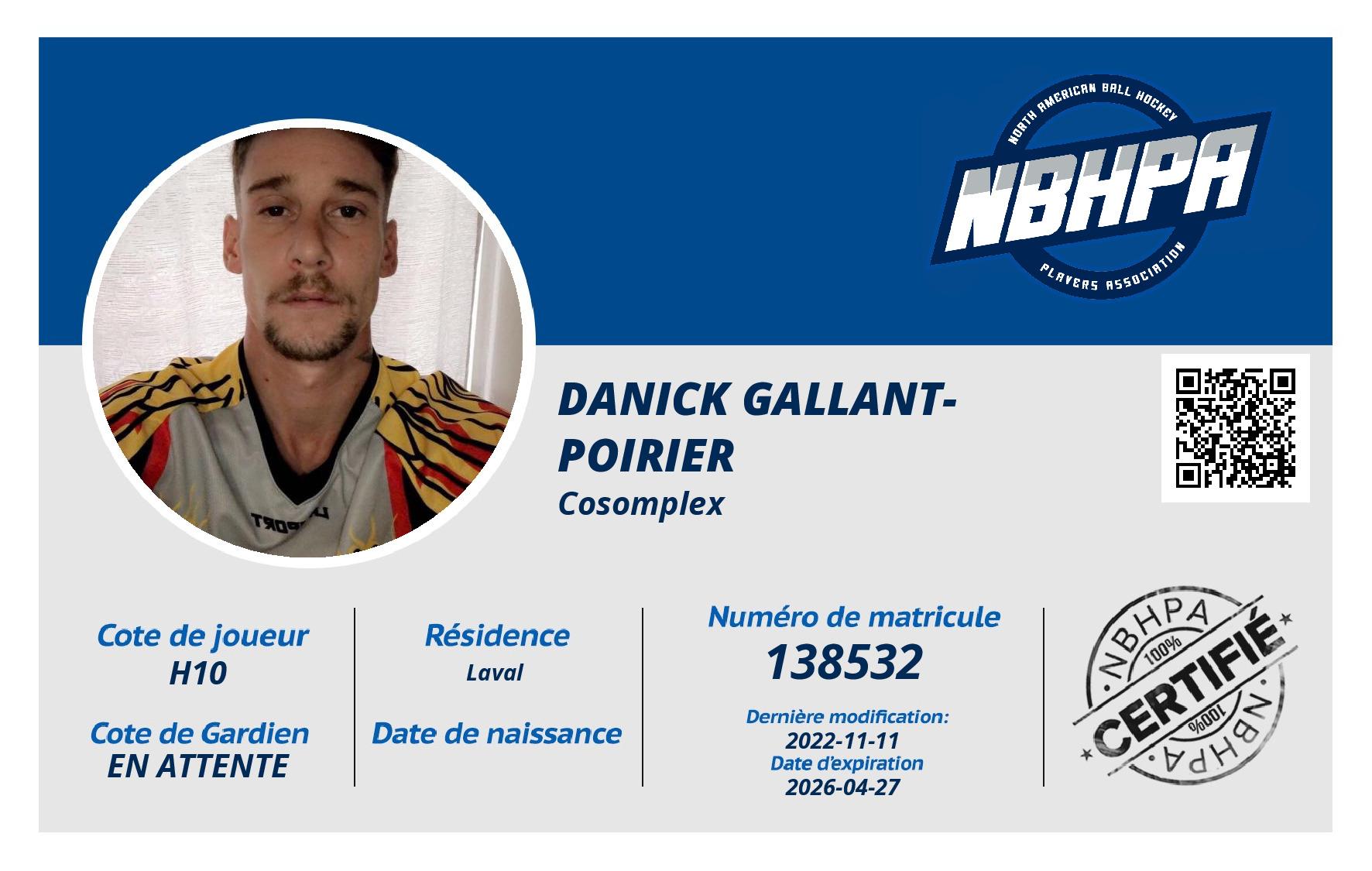 Danick Gallant-poirier
