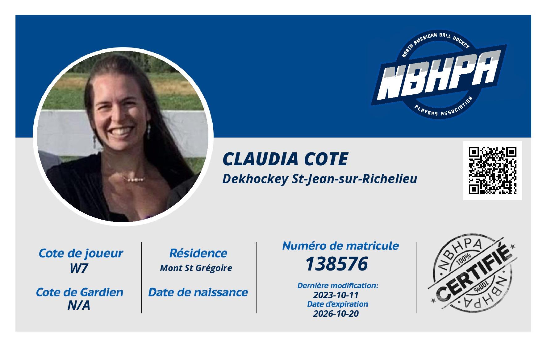 Claudia Cote