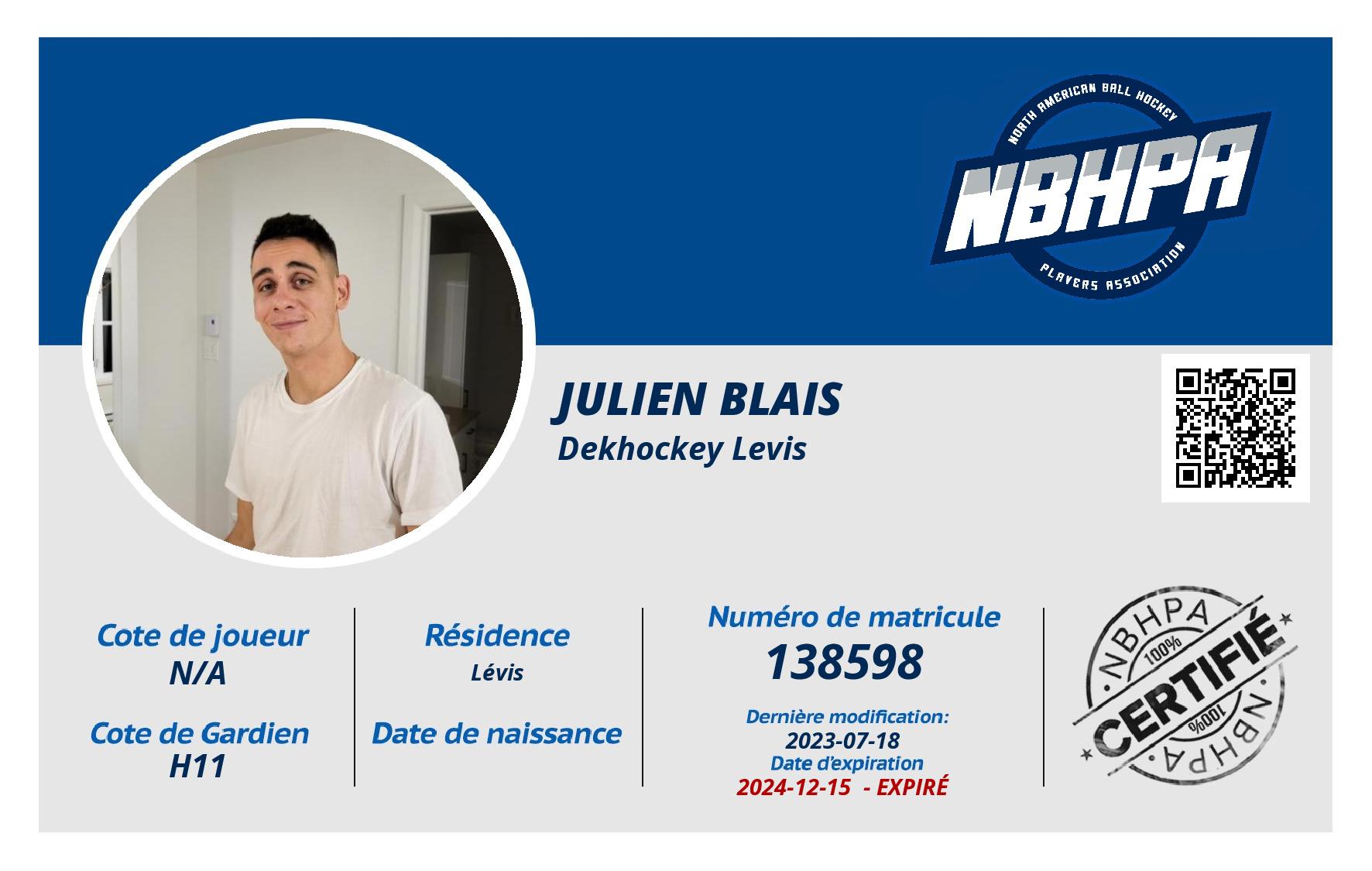 Julien Blais