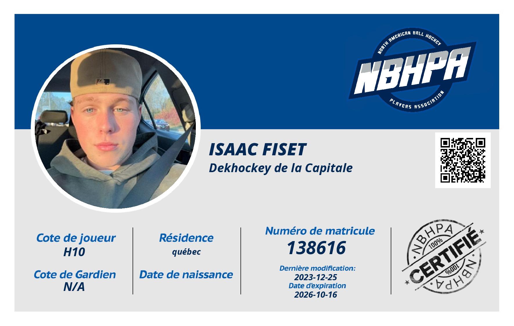 Isaac Fiset
