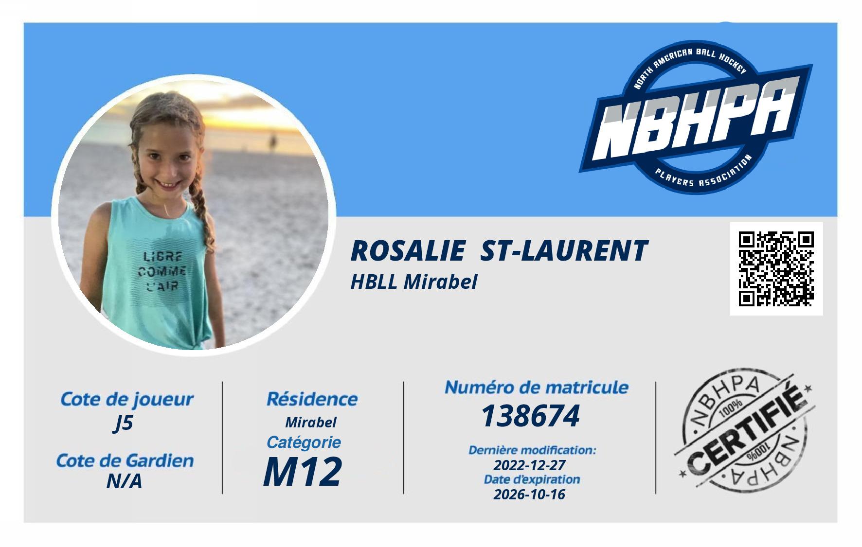 Rosalie  St-Laurent