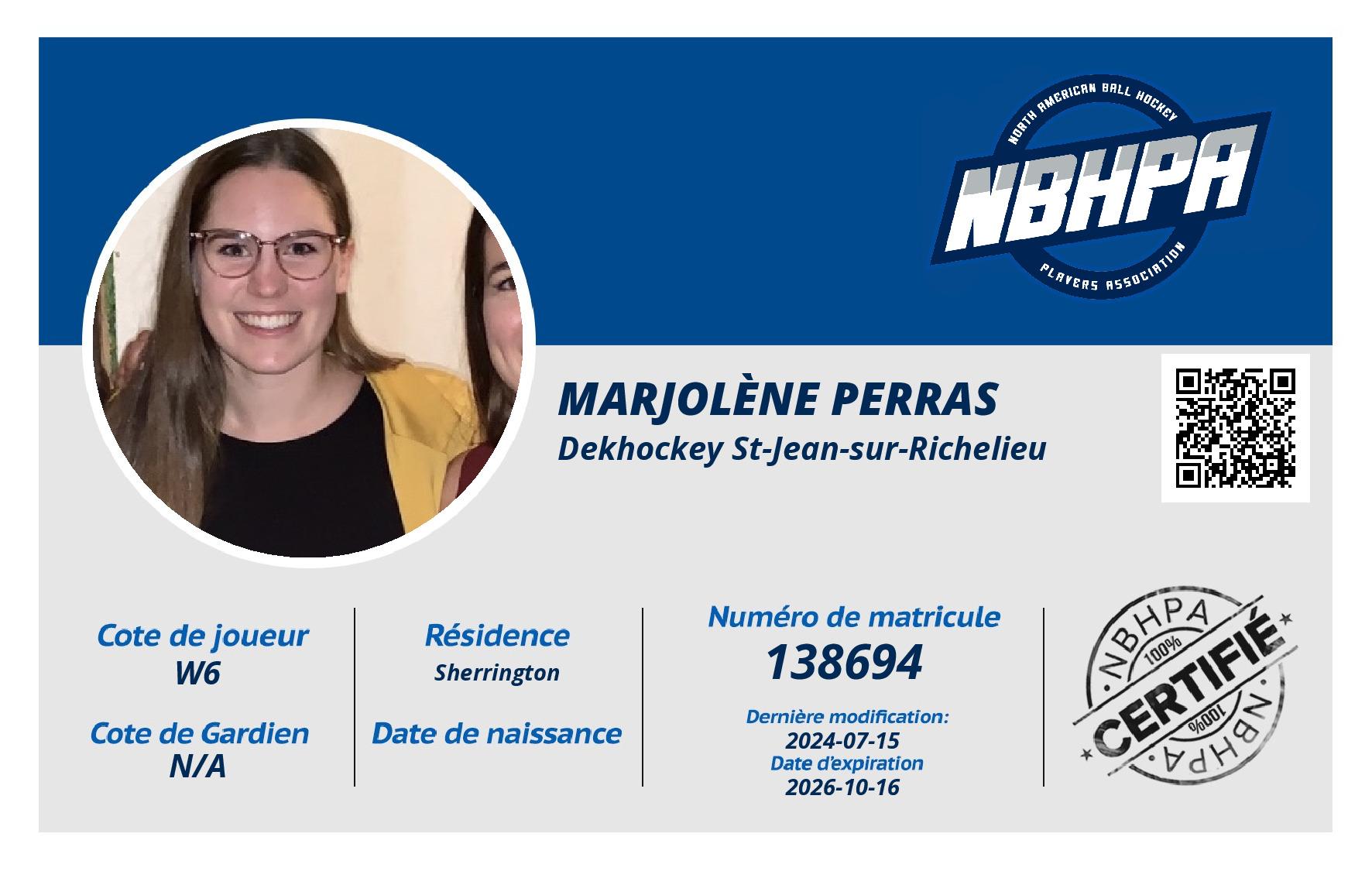 Marjolène Perras