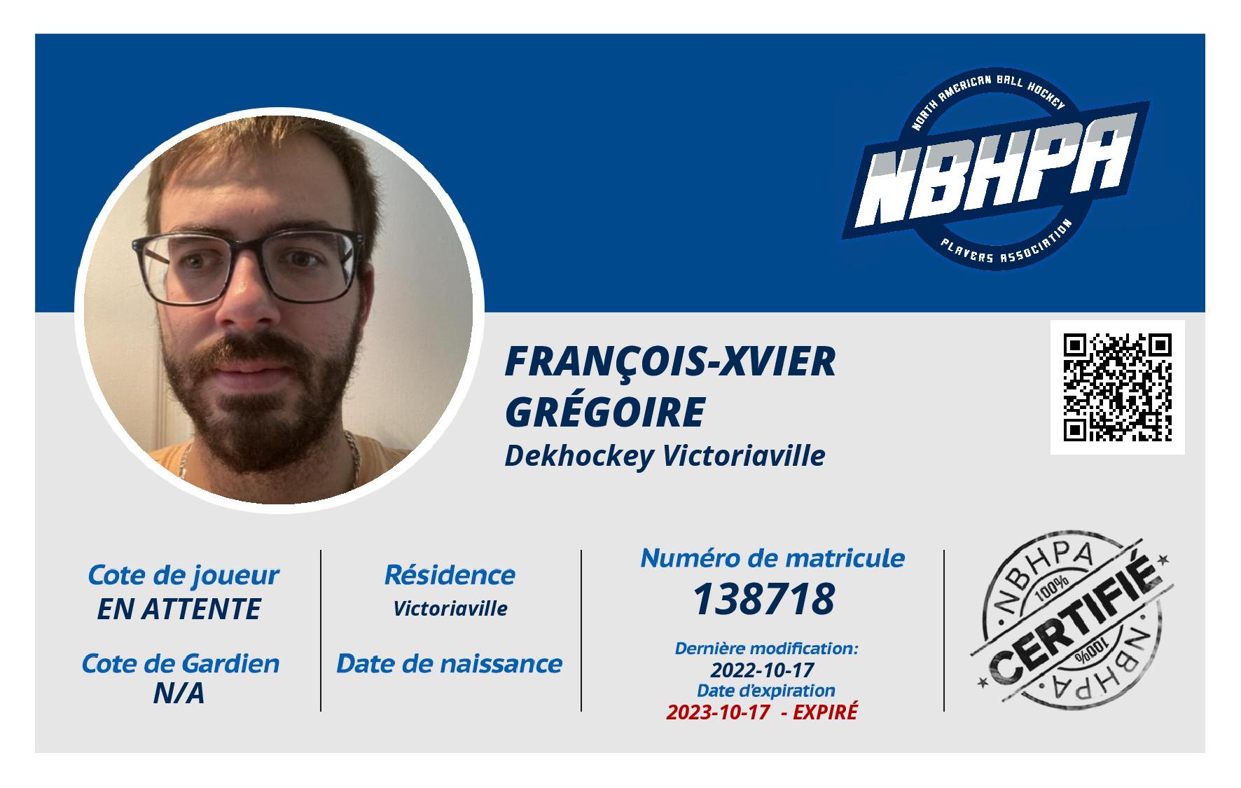 François-Xvier Grégoire