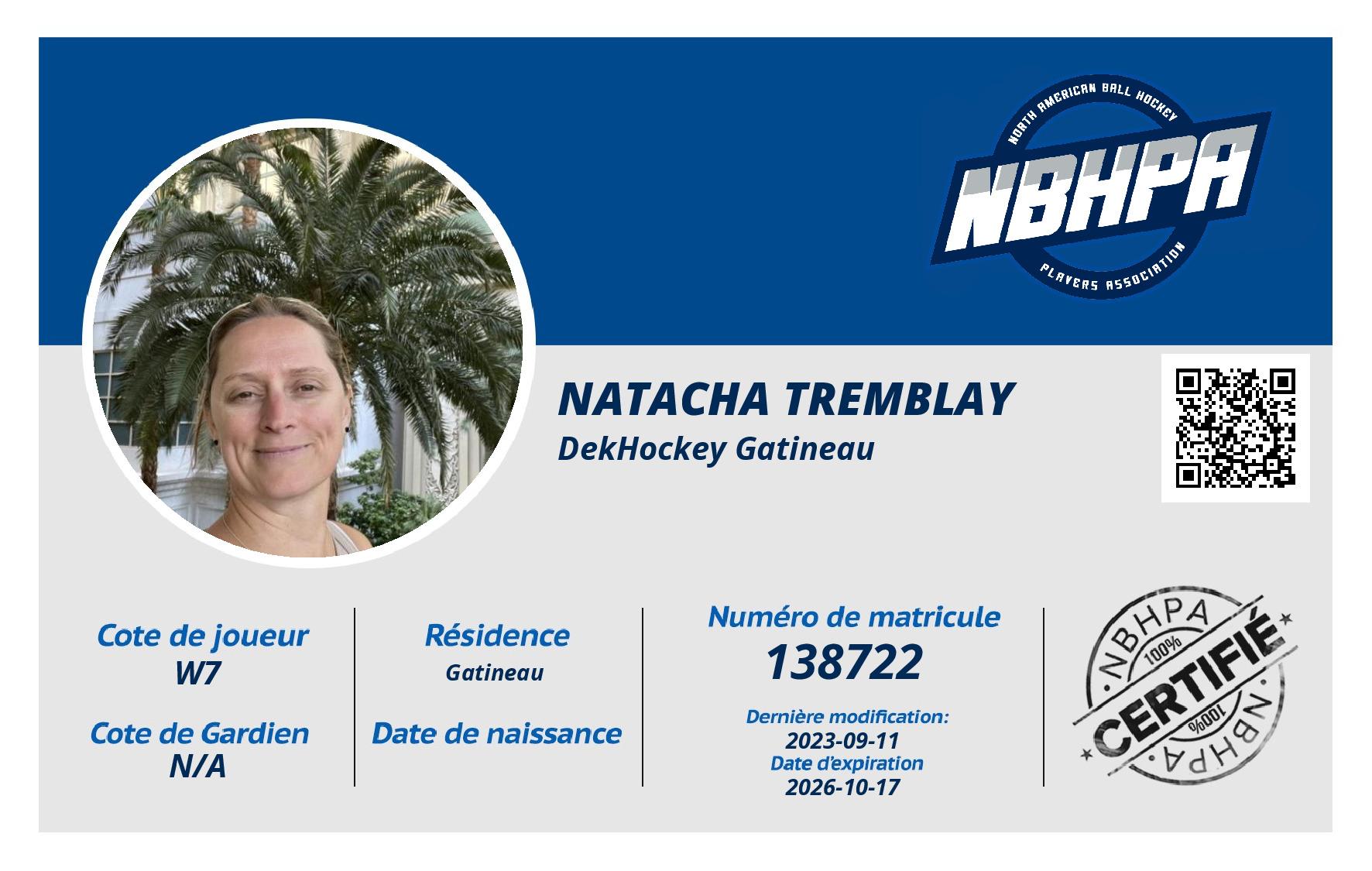 Natacha Tremblay 