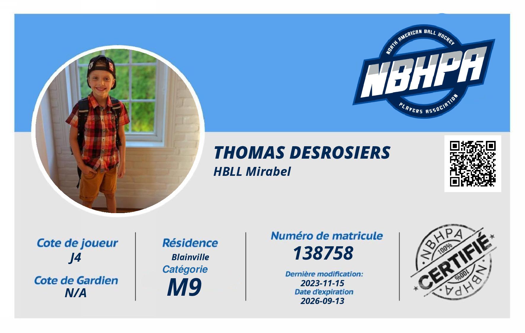 Thomas Desrosiers