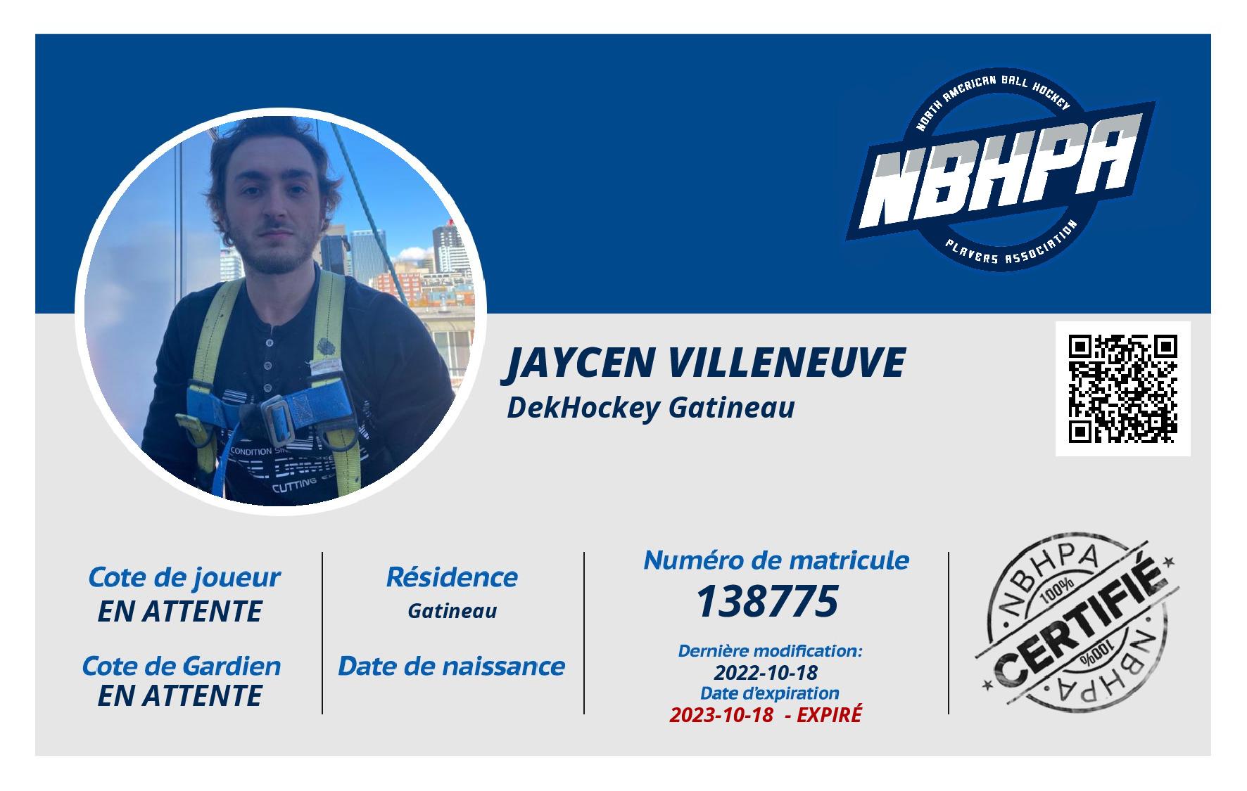 Jaycen Villeneuve