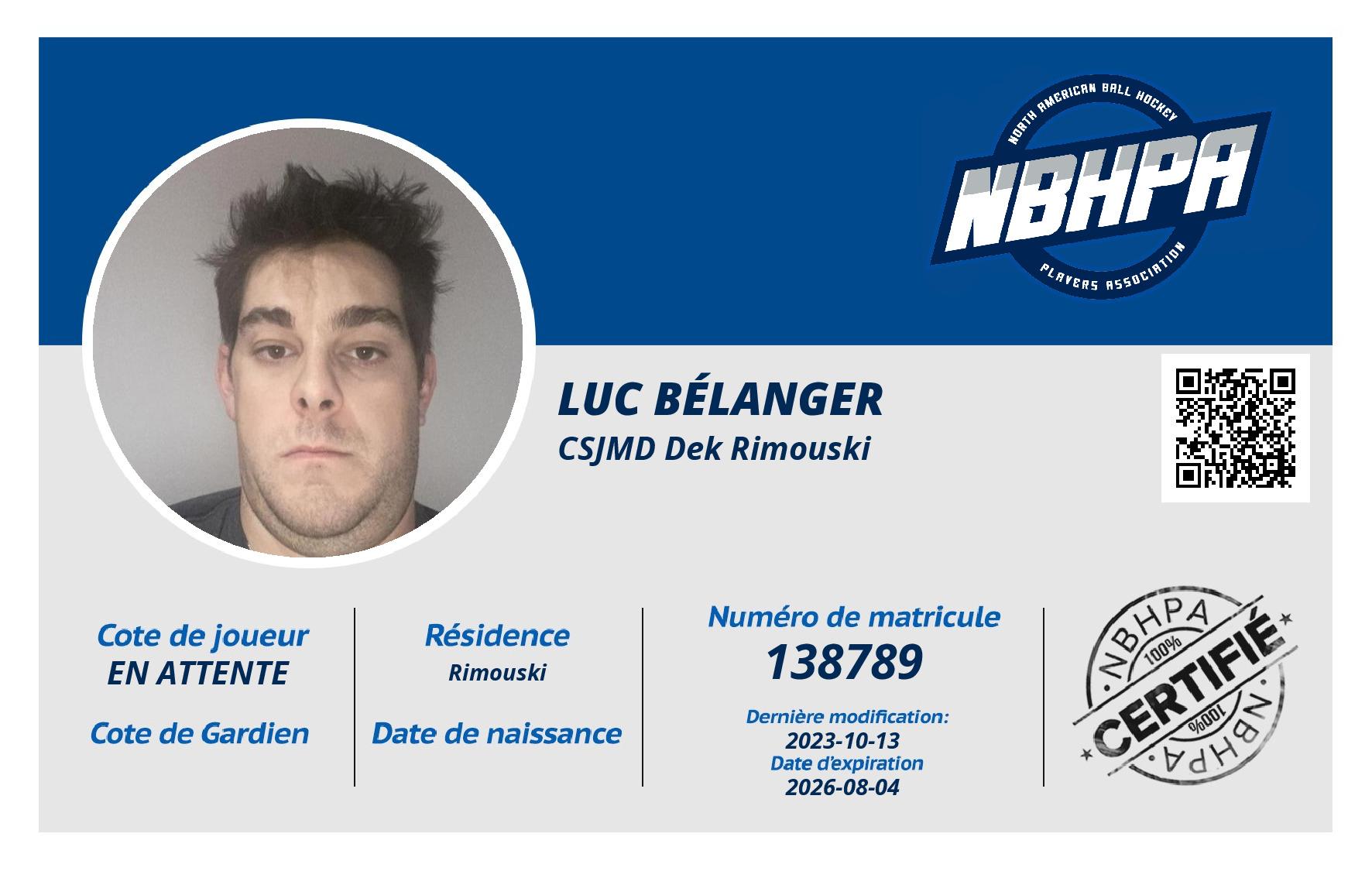 Luc Bélanger 