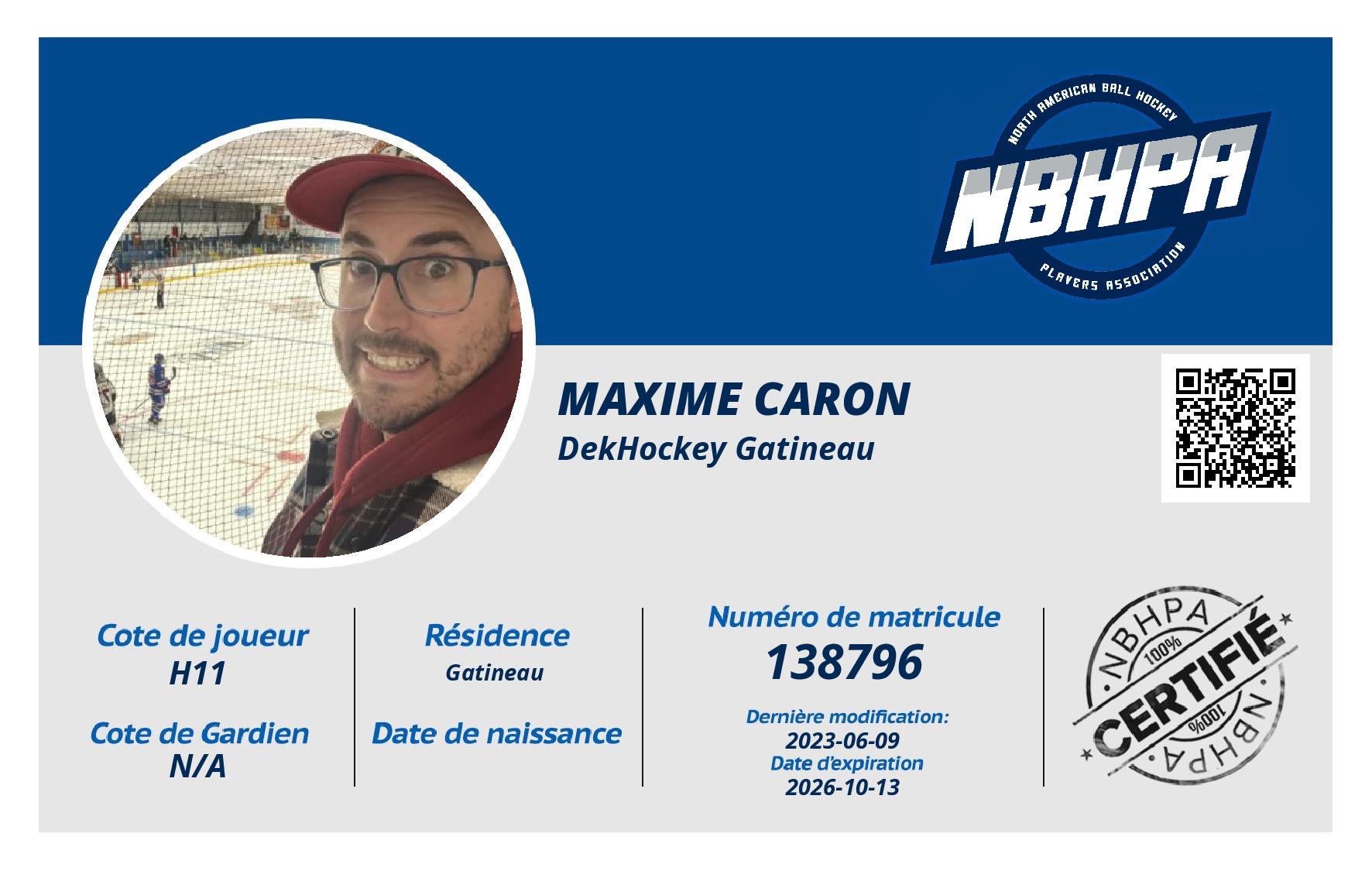 Maxime Caron
