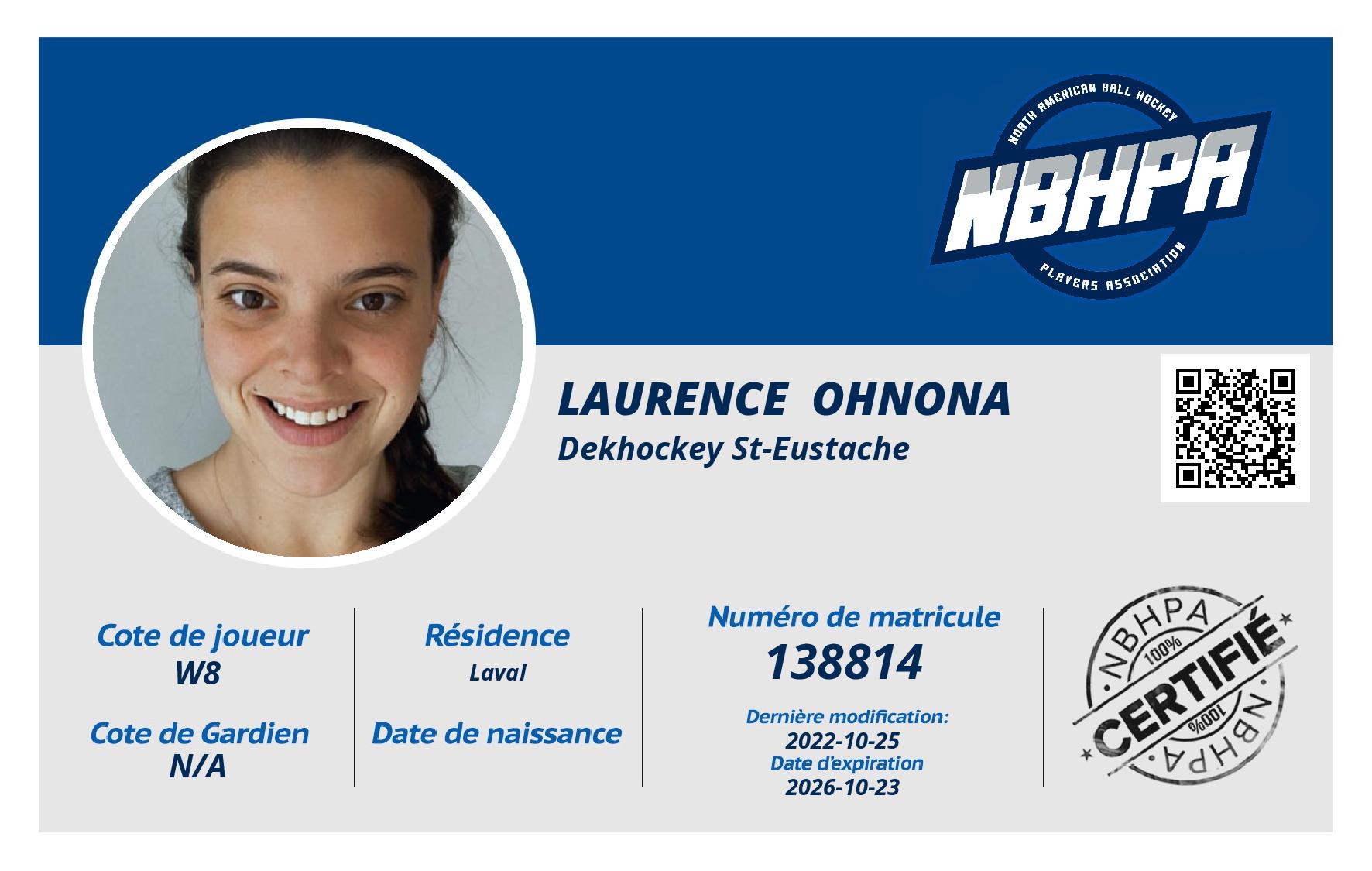 Laurence  Ohnona