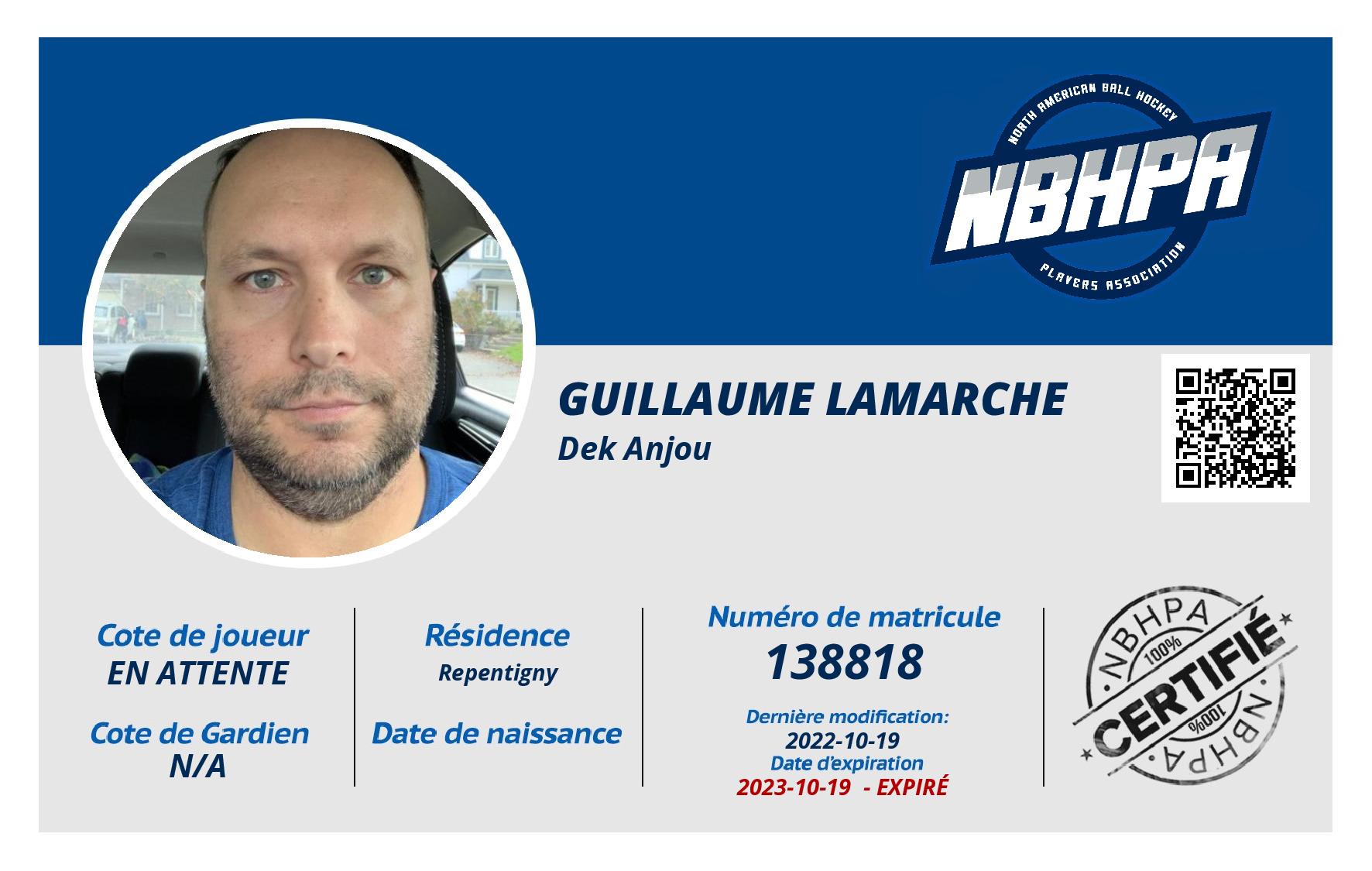 Guillaume Lamarche