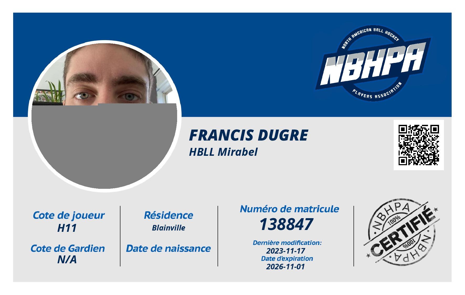 Francis Dugre