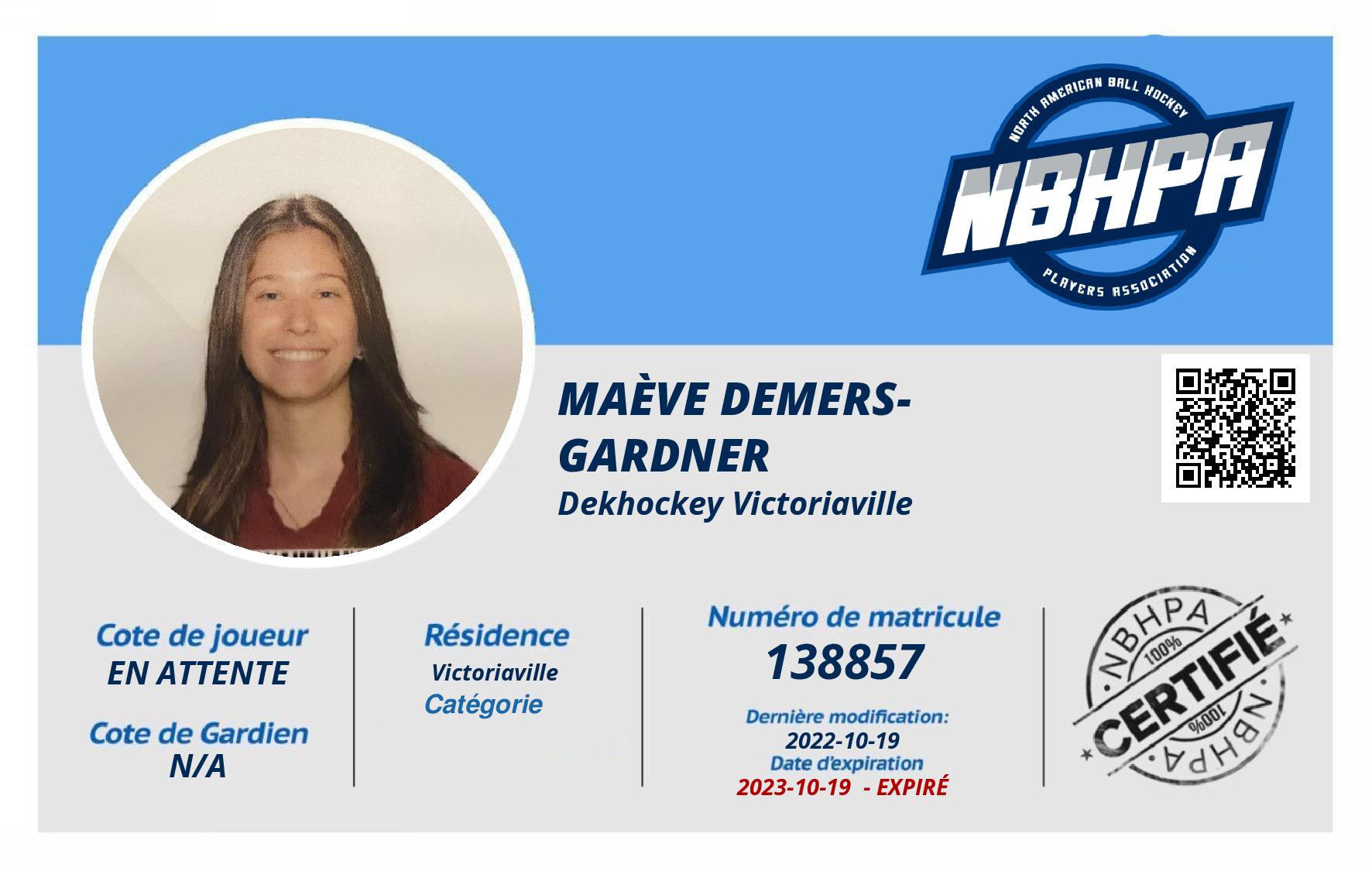 Maève Demers-Gardner