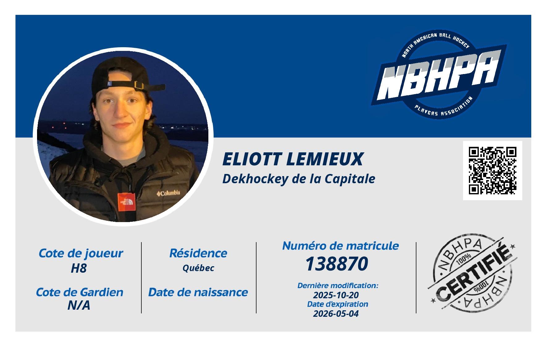 Eliott Lemieux