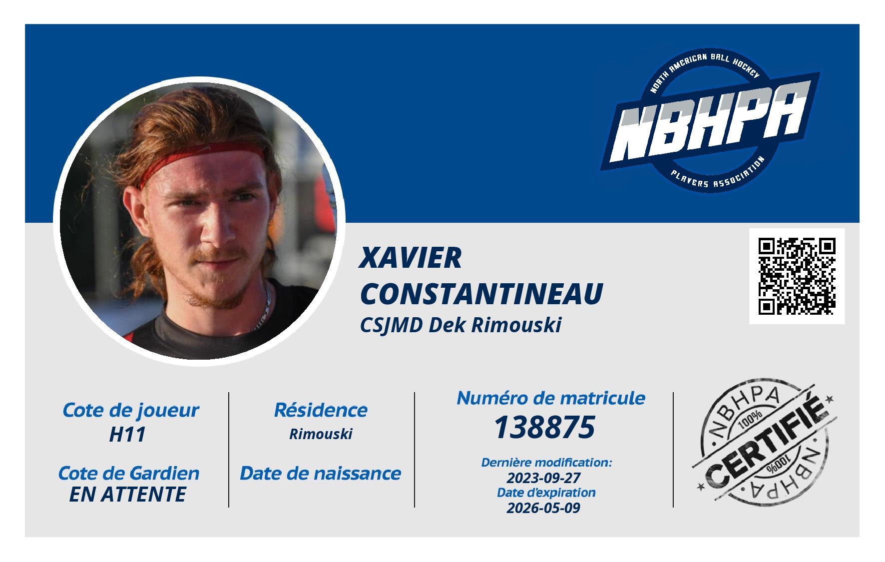 Xavier Constantineau 