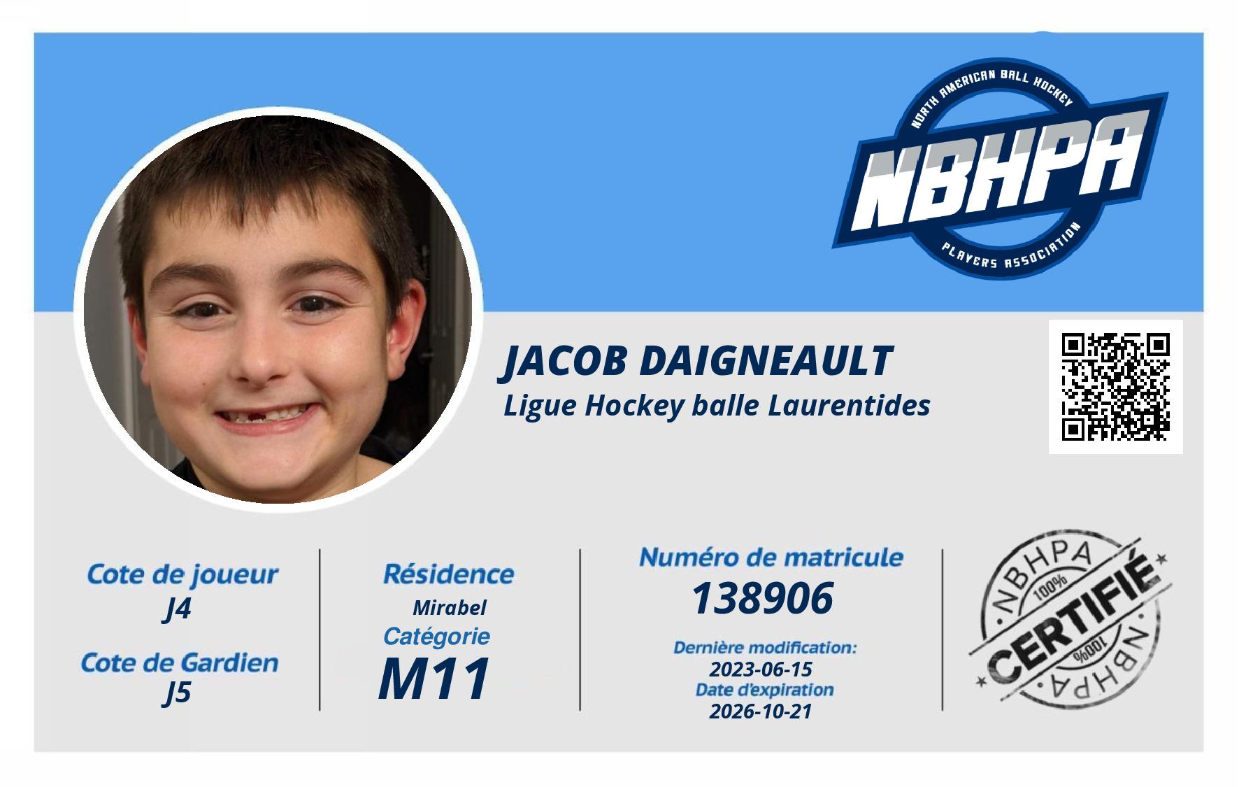 Jacob Daigneault