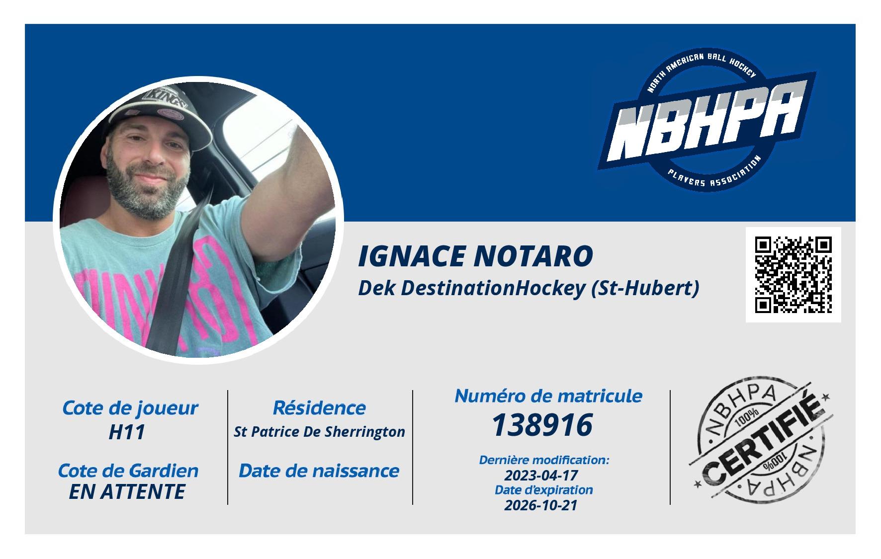 Ignace Notaro 