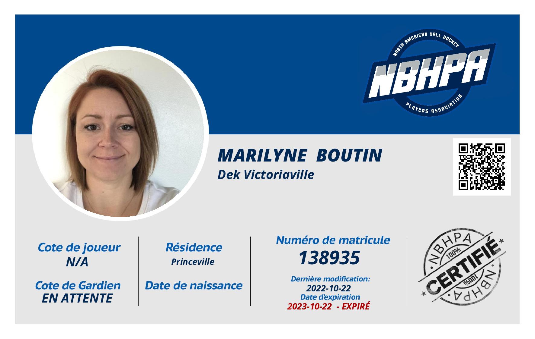 Marilyne  Boutin