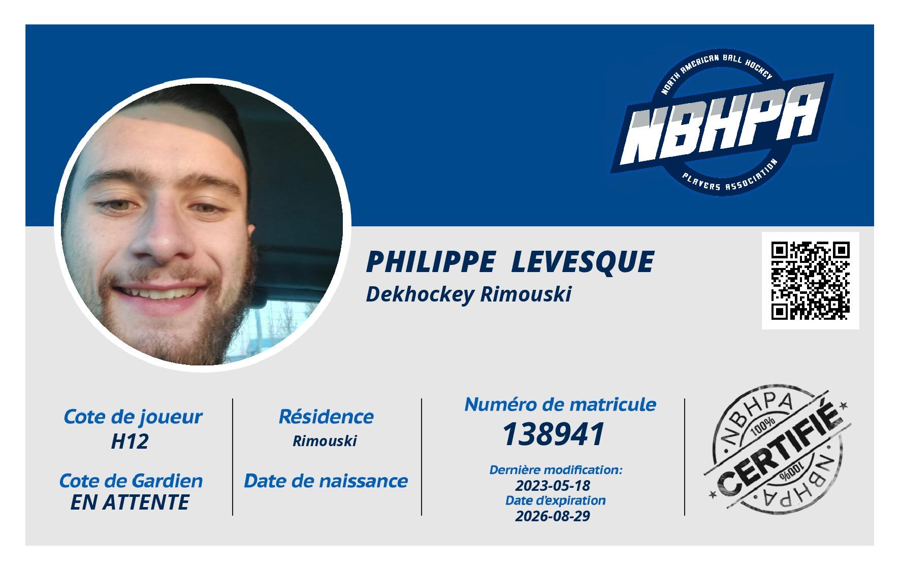 Philippe  Levesque 