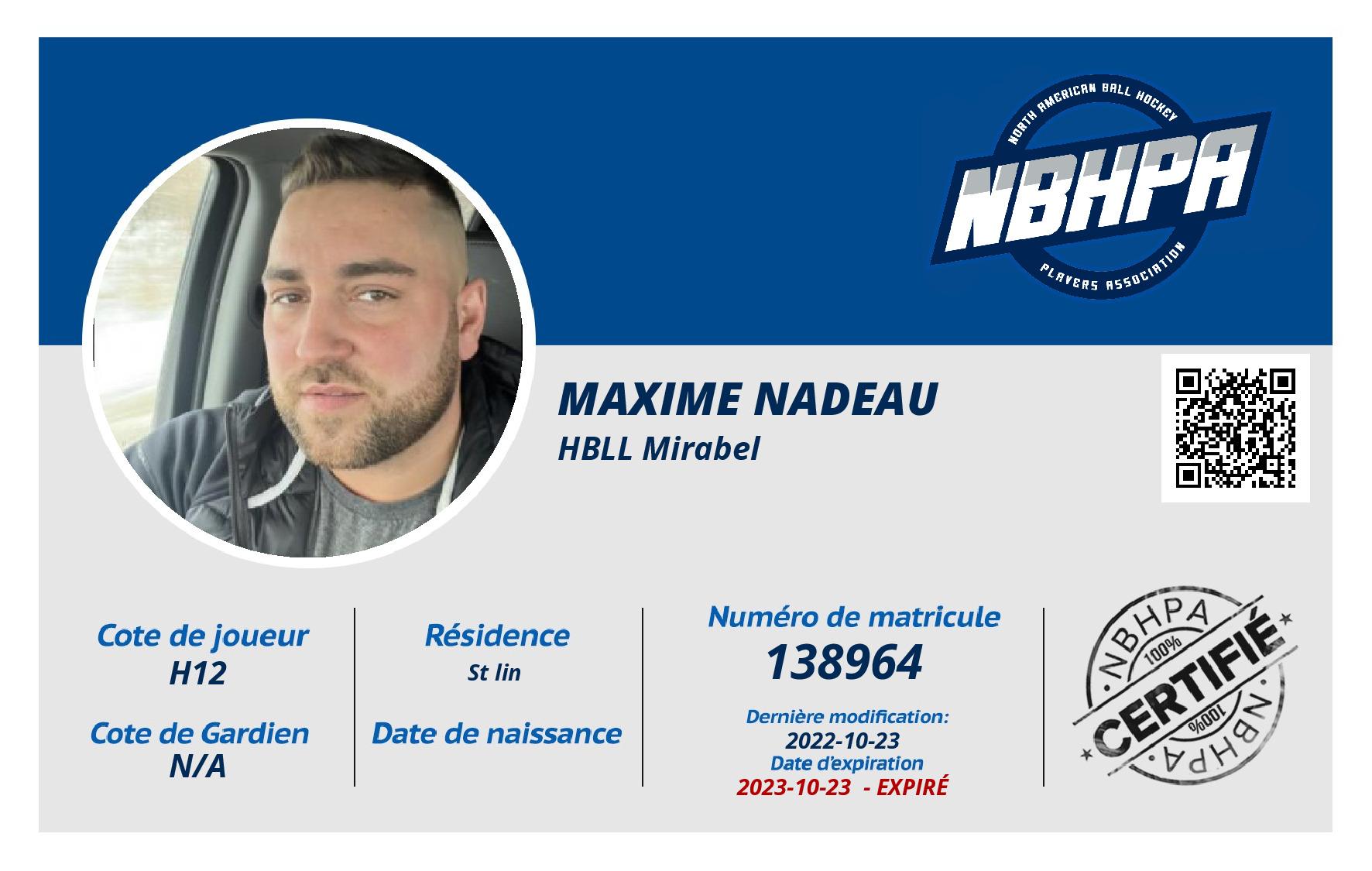 Maxime Nadeau
