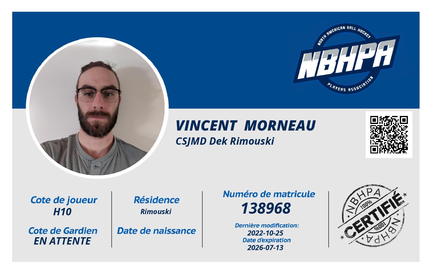 Vincent  Morneau 