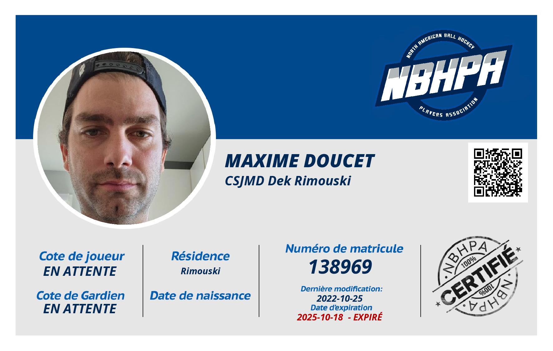 Maxime Doucet