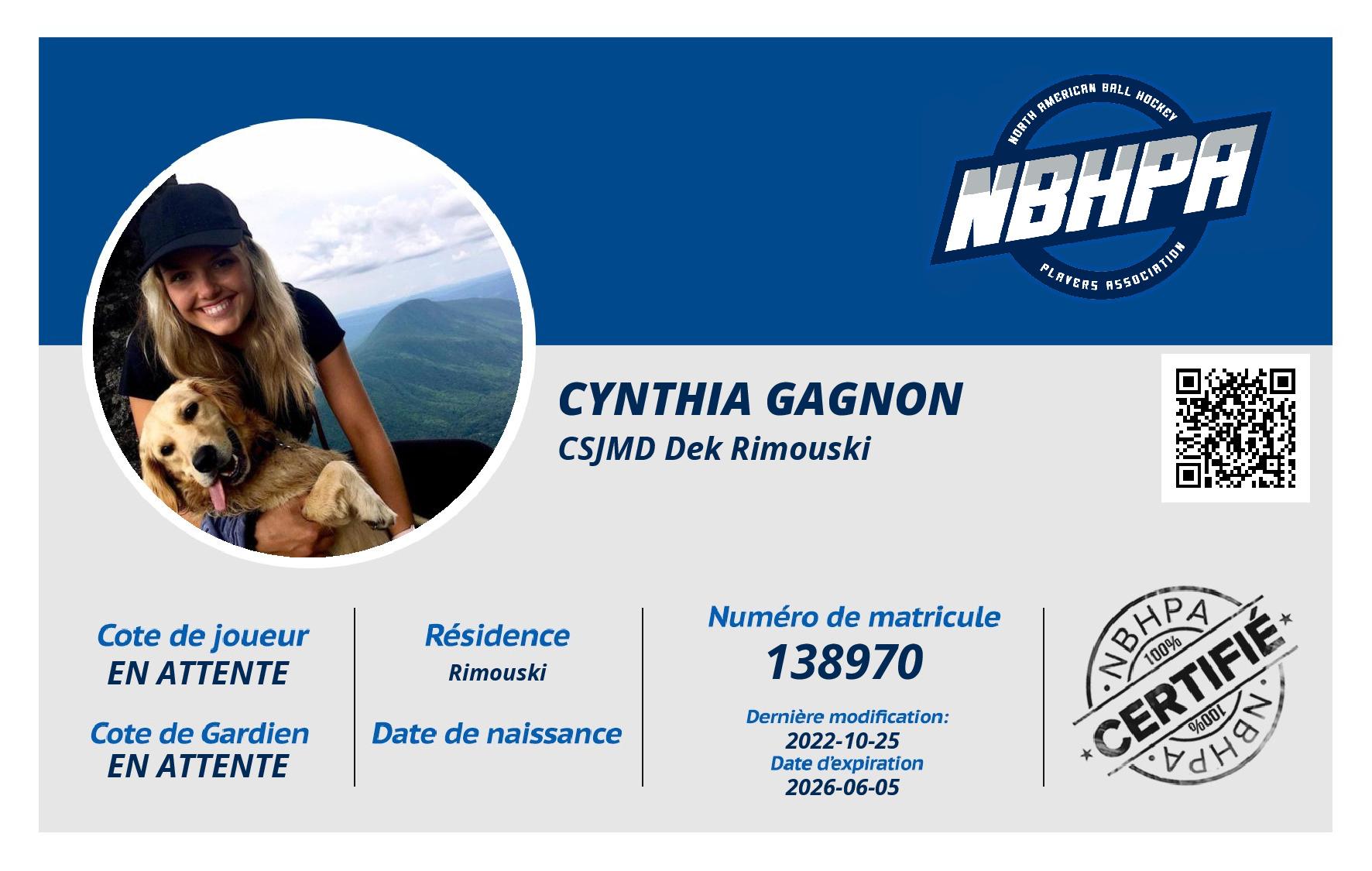 Cynthia Gagnon