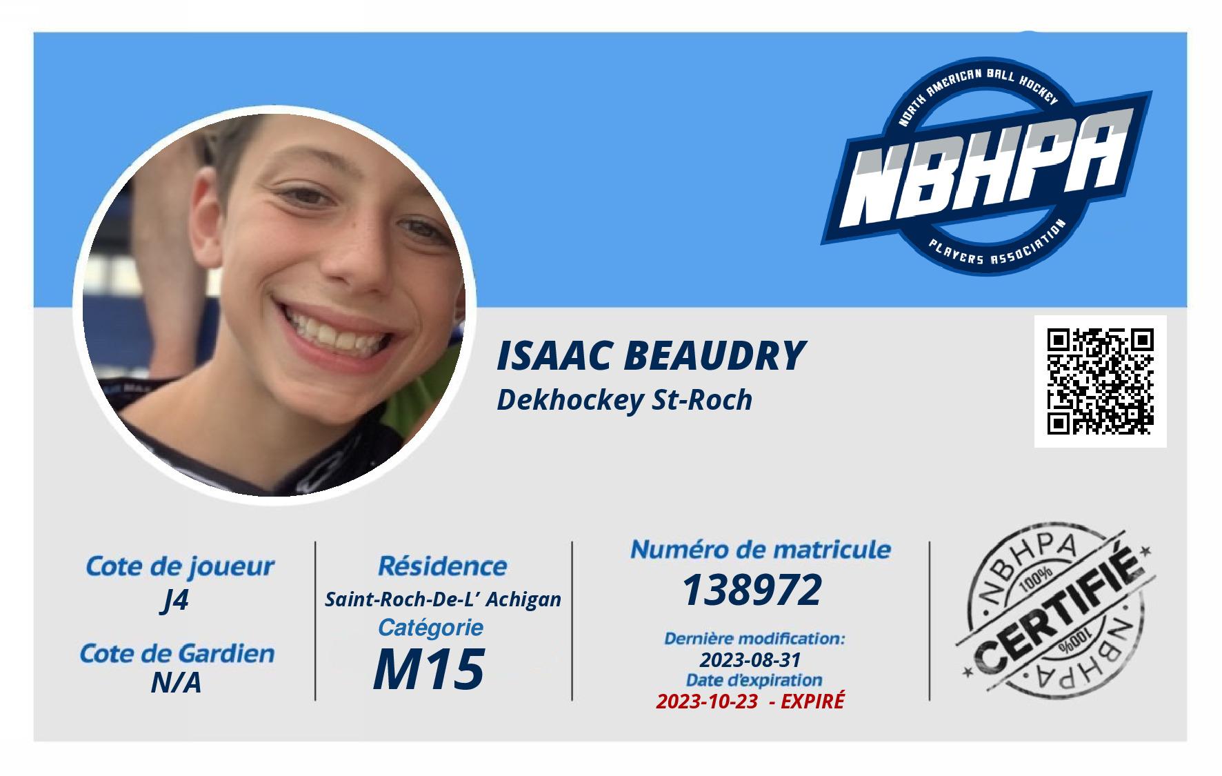 Isaac Beaudry