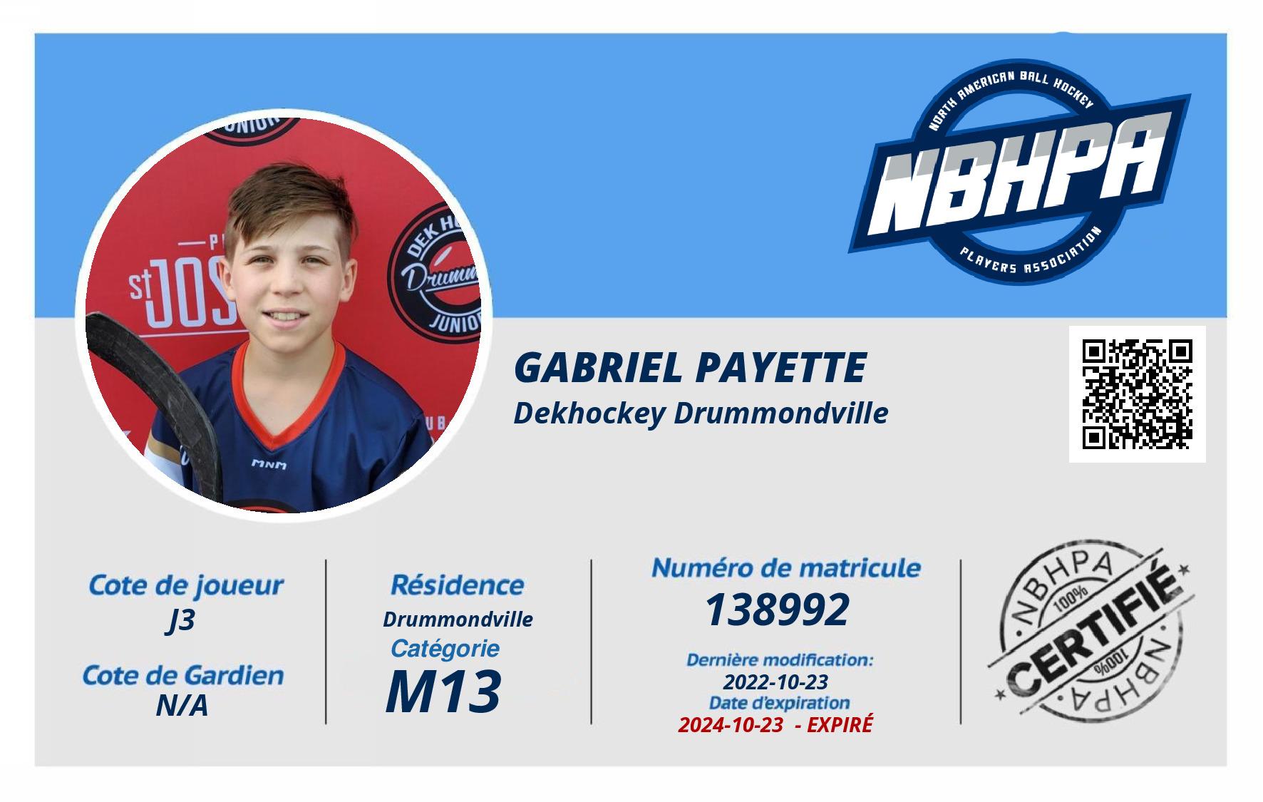 Gabriel Payette