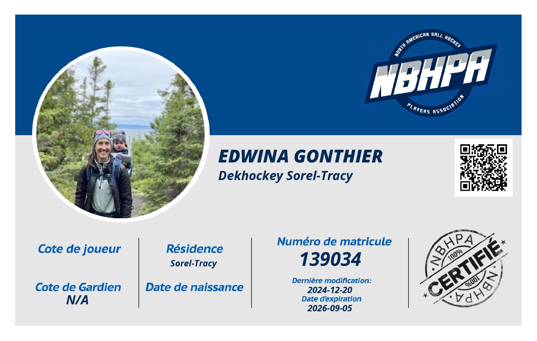 Edwina Gonthier