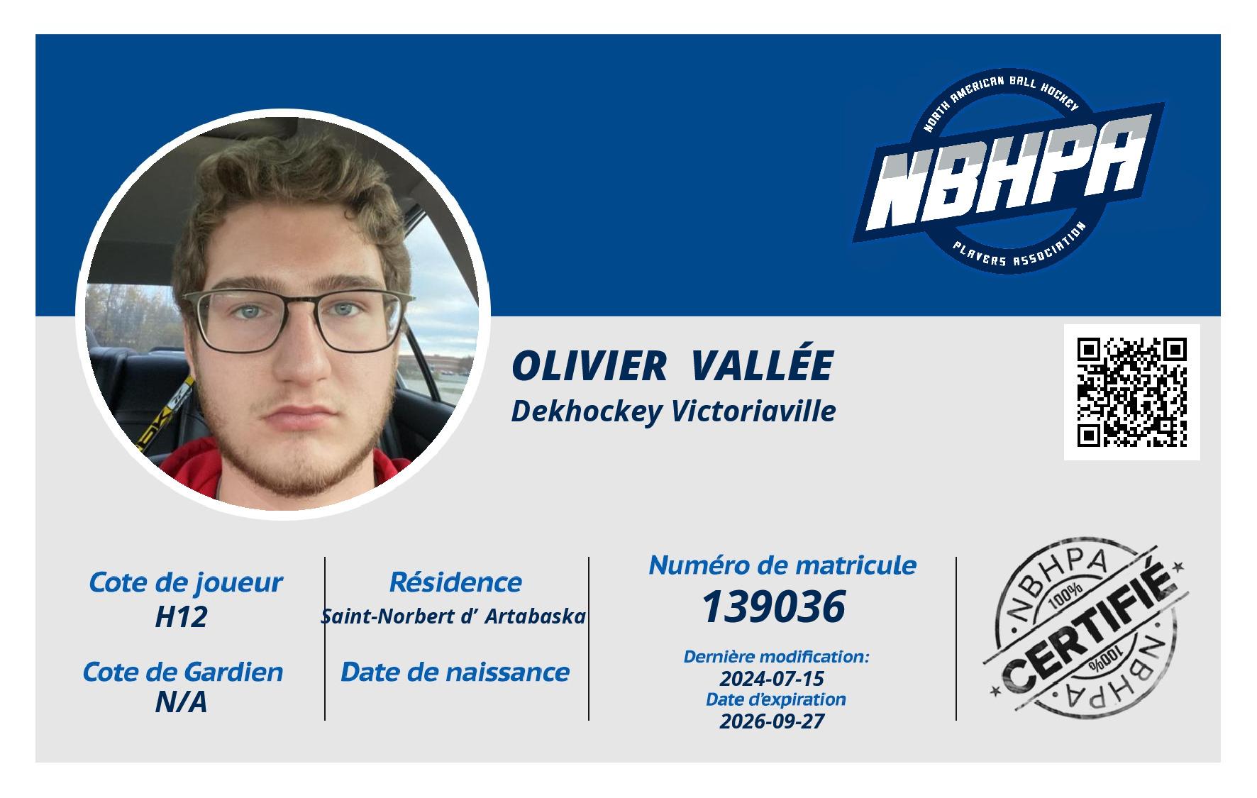 Olivier  Vallée 