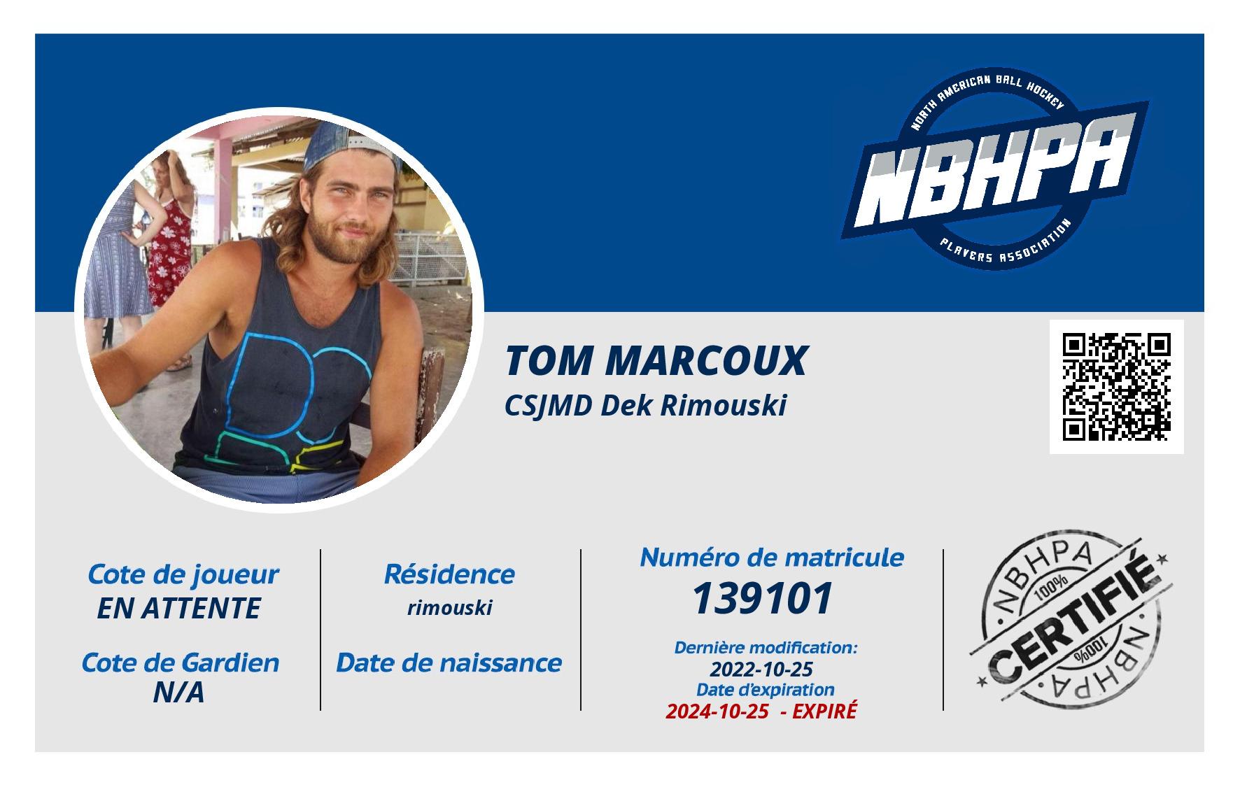 Tom Marcoux