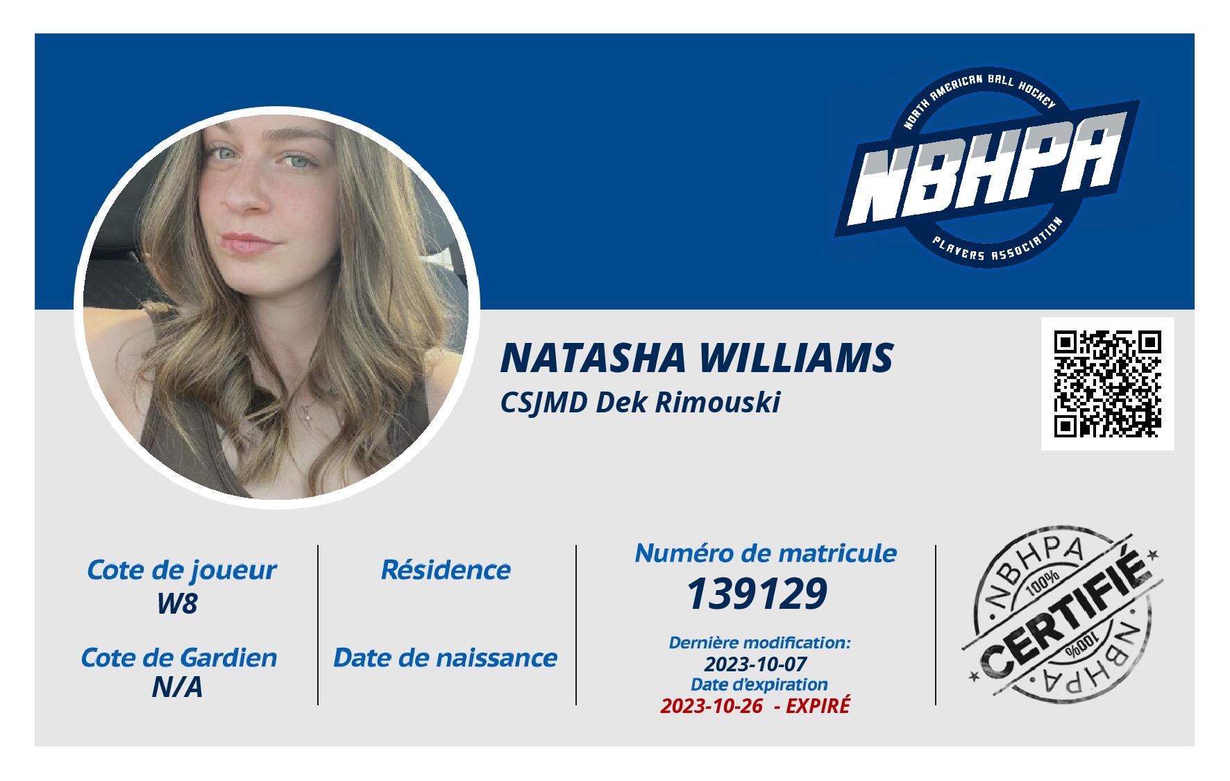 Natasha Williams