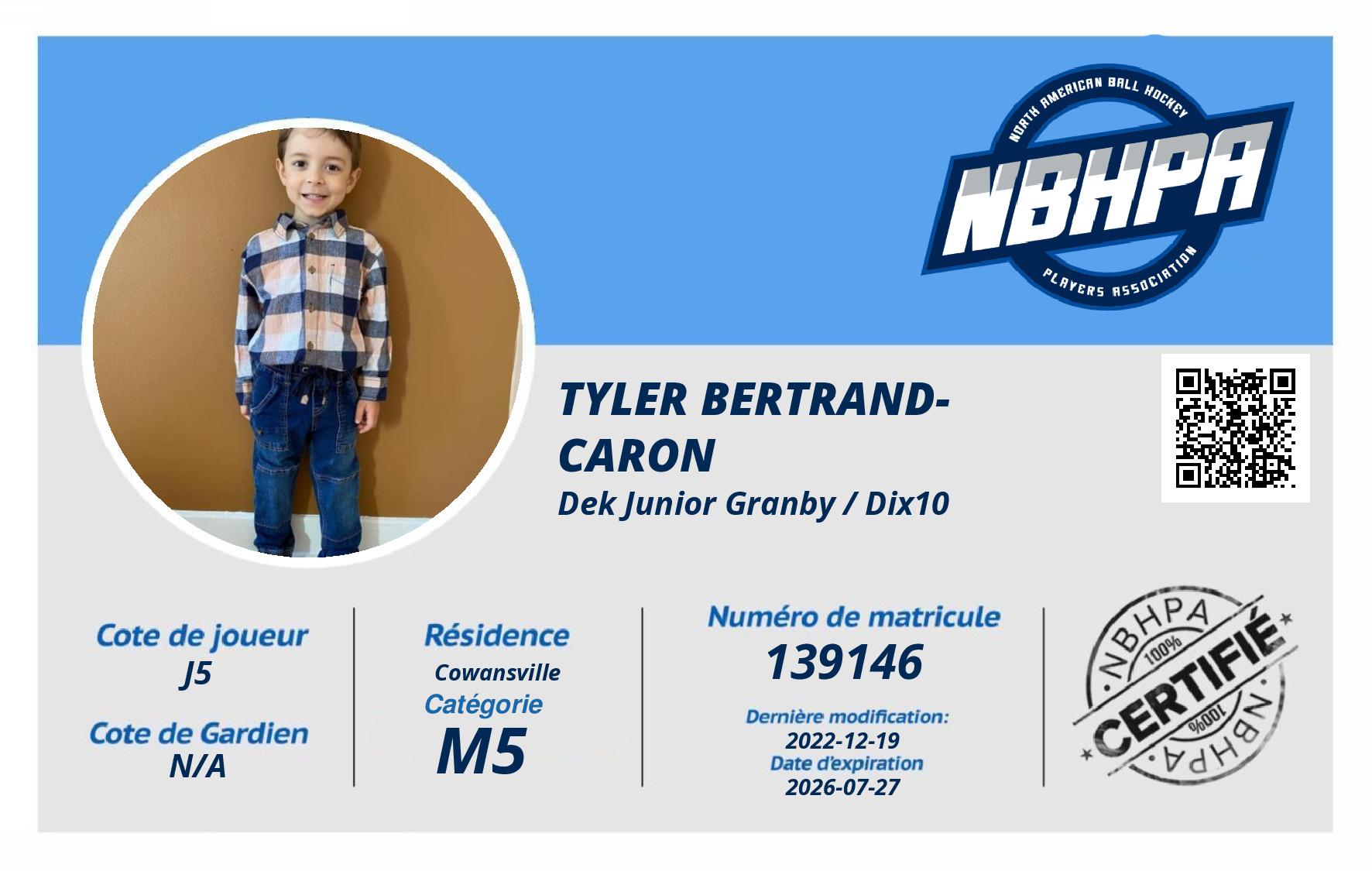 Tyler Bertrand-Caron