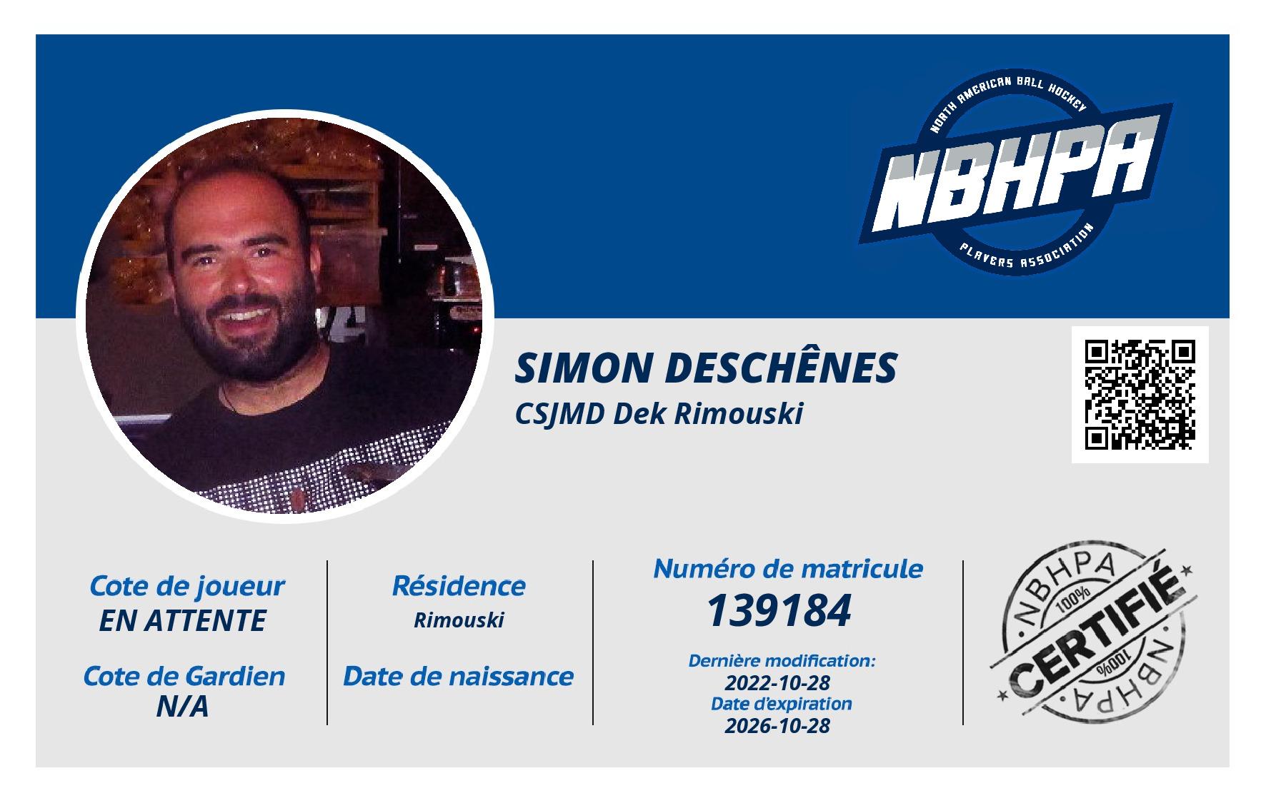 Simon Deschênes