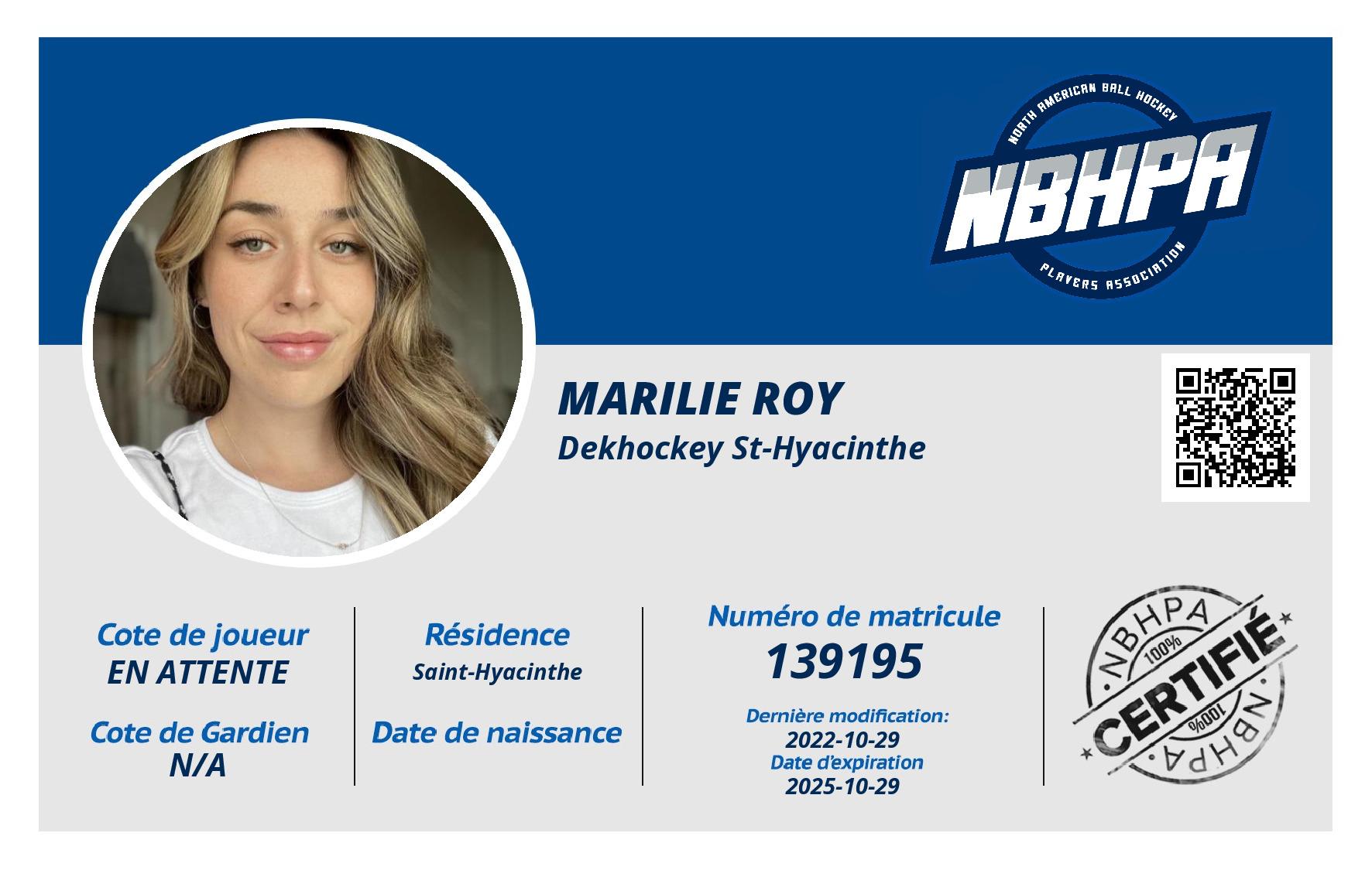 Marilie Roy