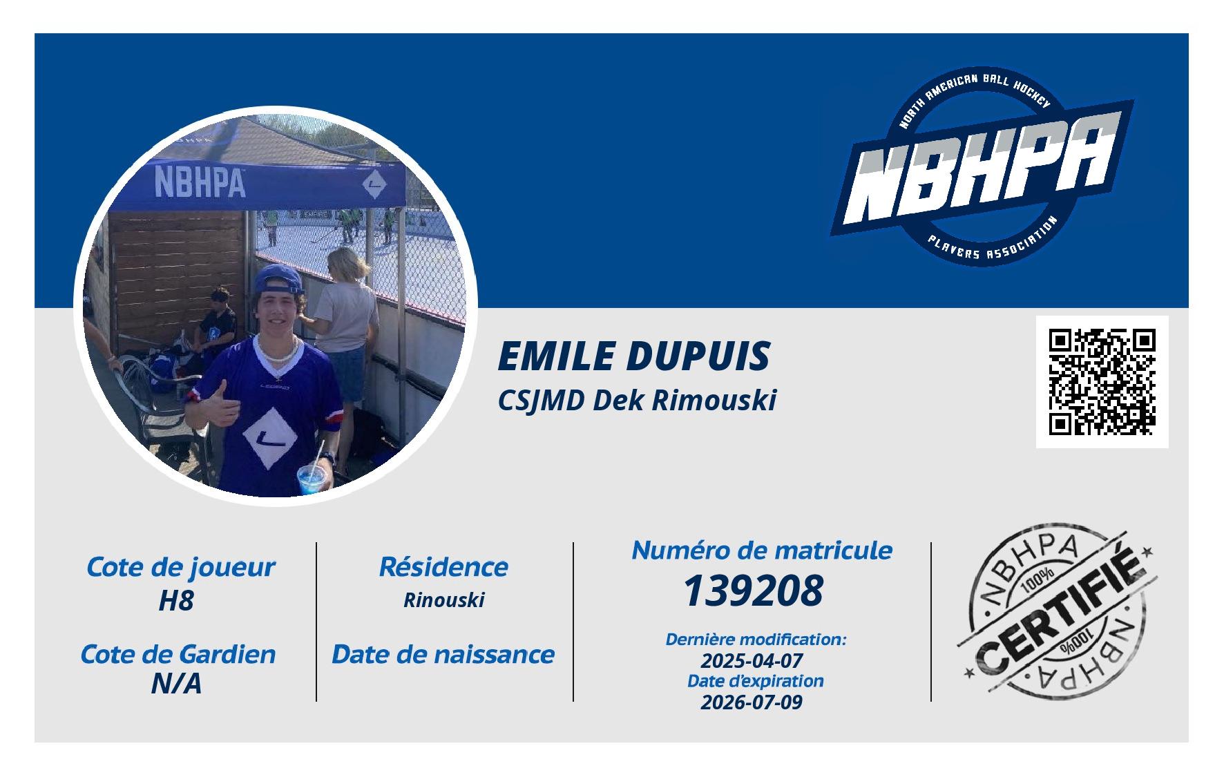 Emile Dupuis