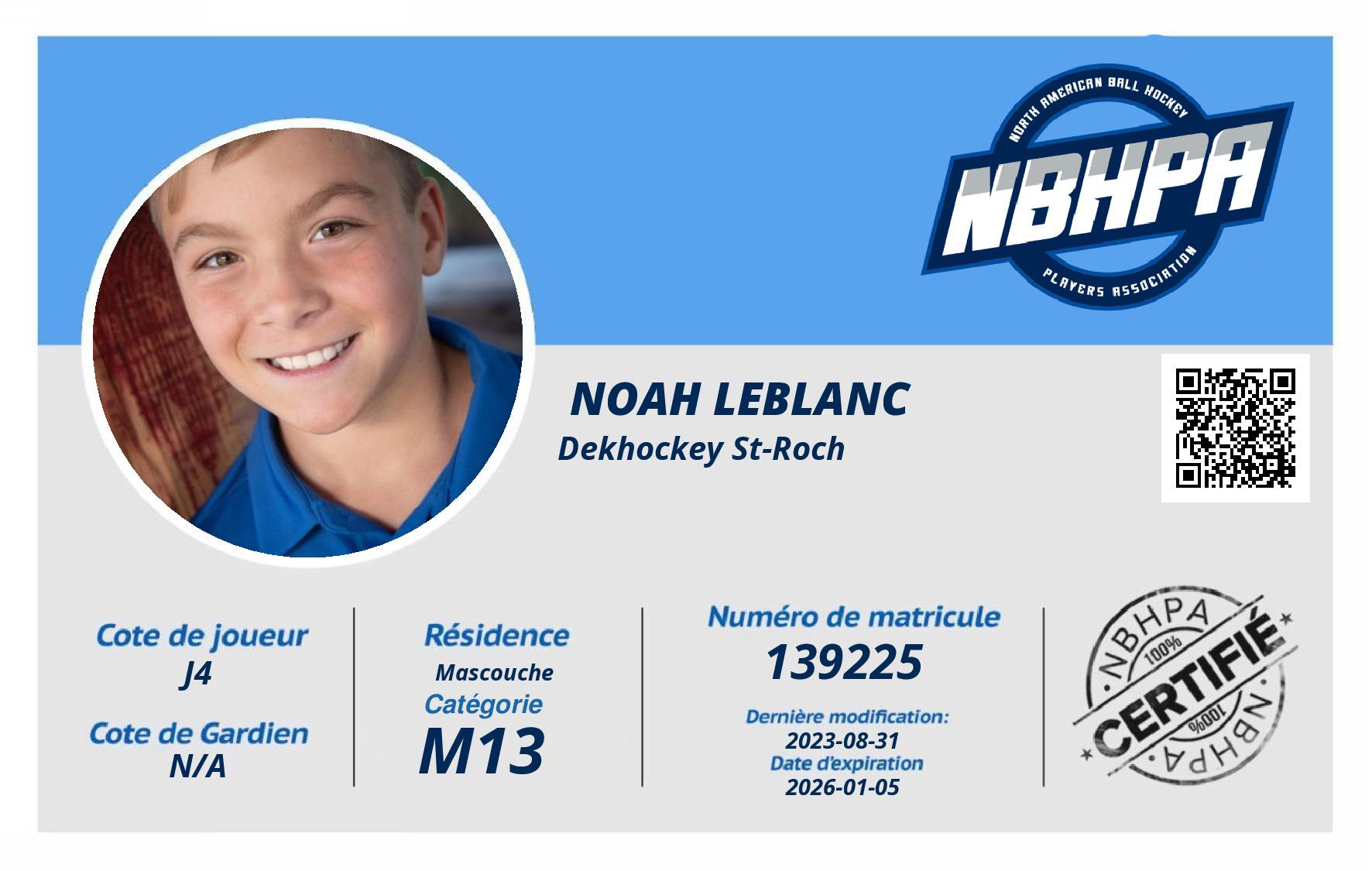  Noah Leblanc