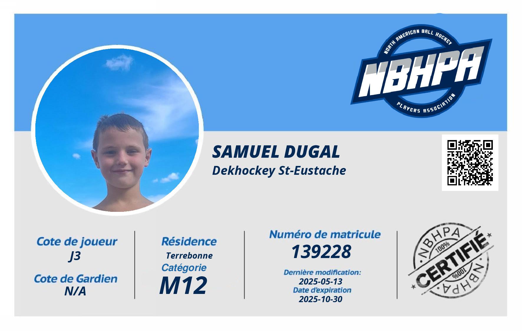 Samuel Dugal