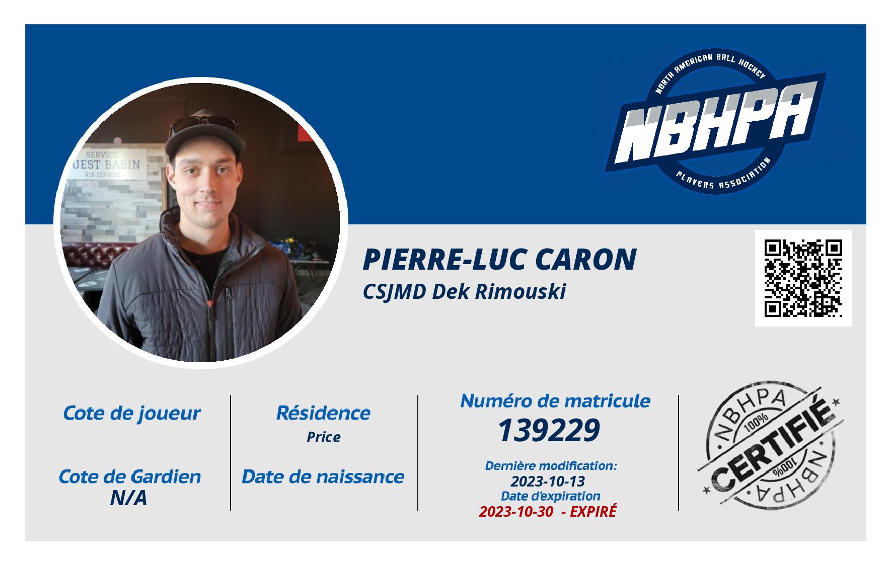 Pierre-Luc Caron