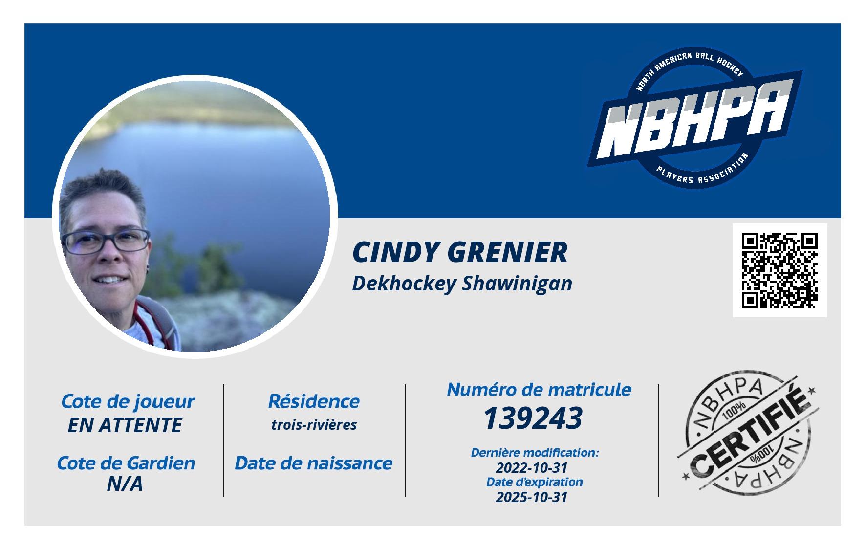 Cindy Grenier