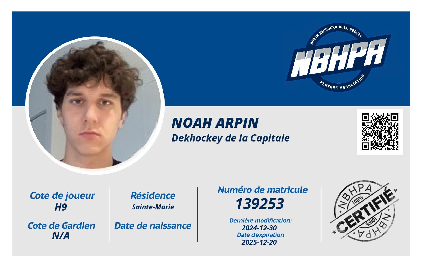 Noah Arpin
