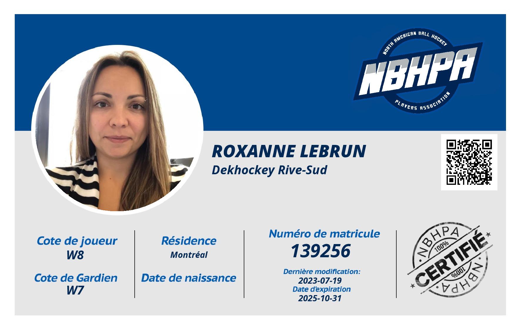 Roxanne Lebrun