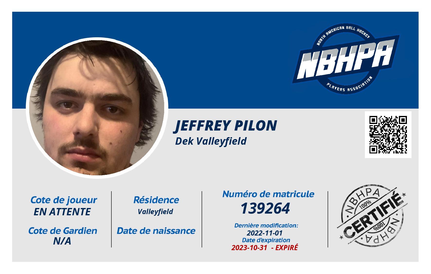 Jeffrey Pilon