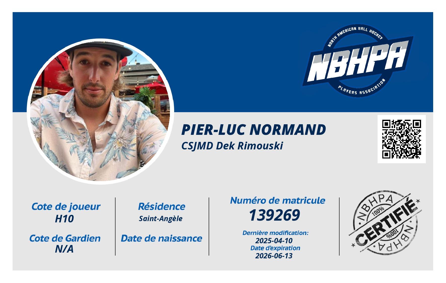 Pier-luc Normand 
