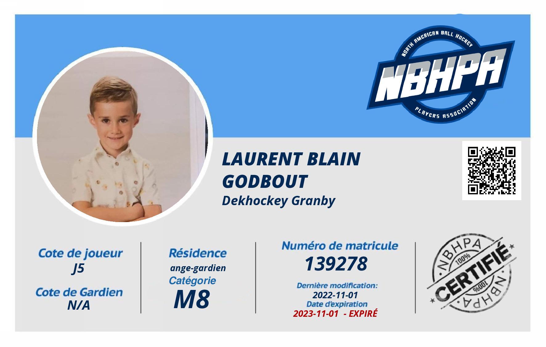 Laurent Blain Godbout