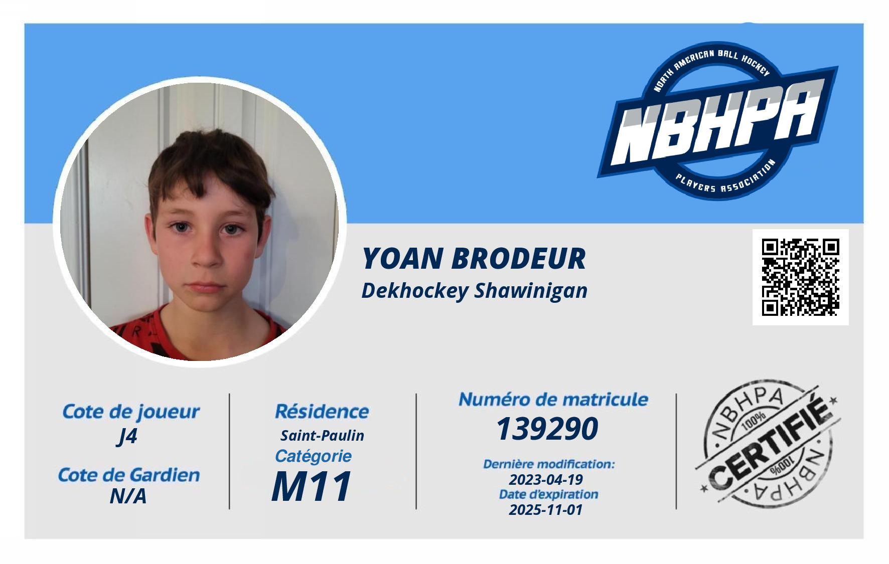 Yoan Brodeur