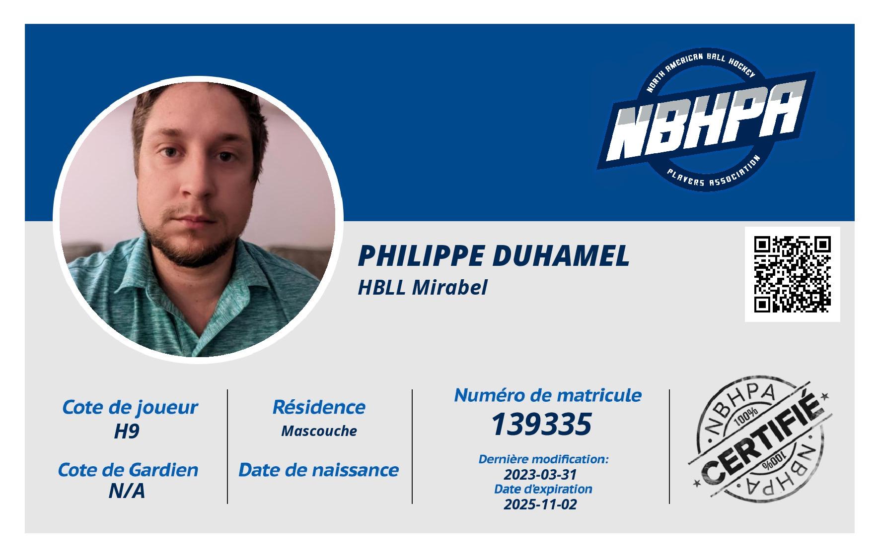 Philippe Duhamel